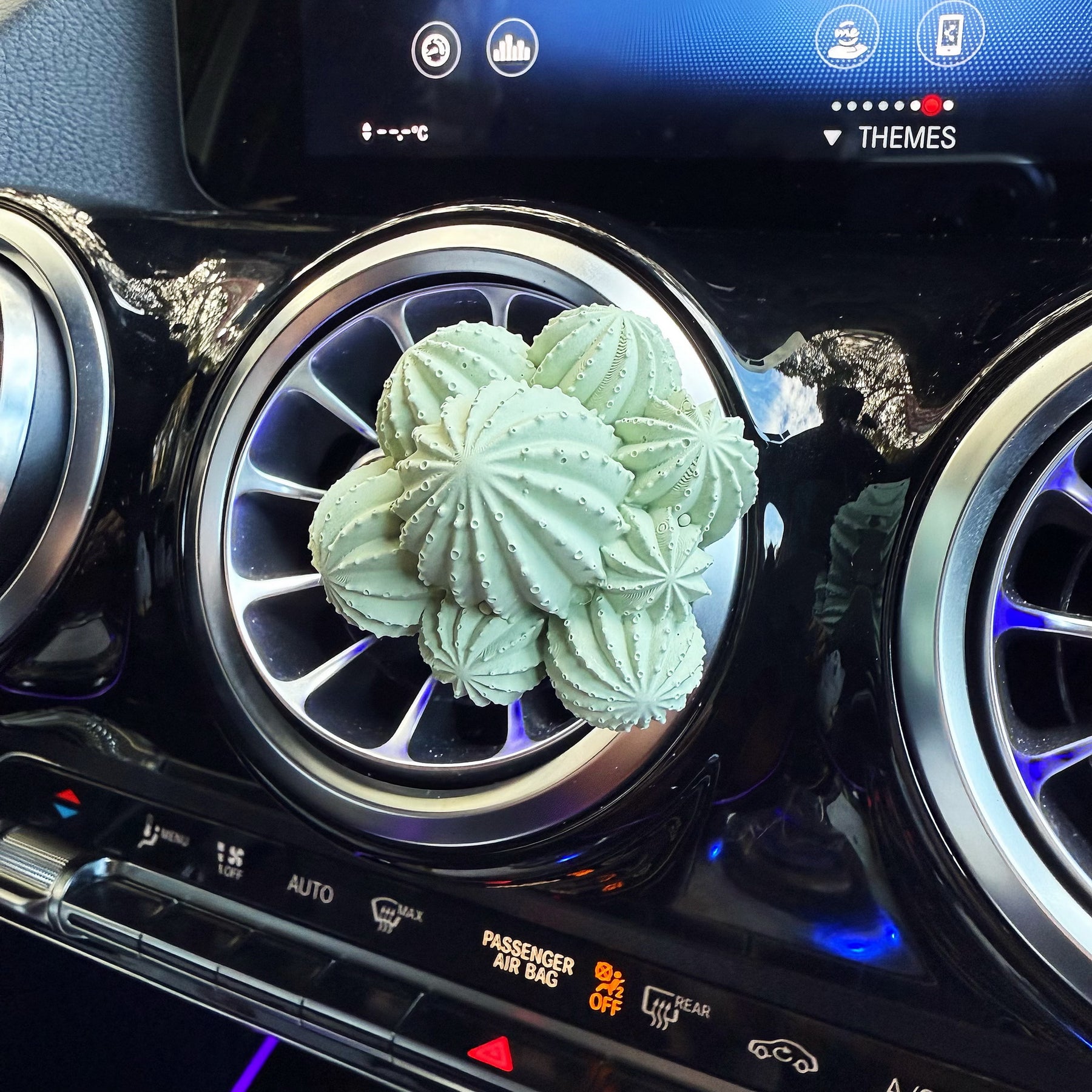 Bloom Succulent Air Freshener - Car Vent Clip | LMJ Candles