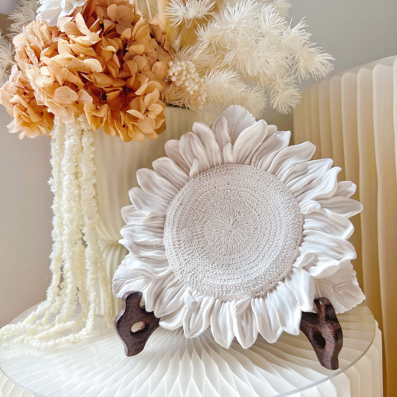 Sunflower Scented Artwork, Home Air Diffuser, Plaster Air Fresheners, LMJ Candles