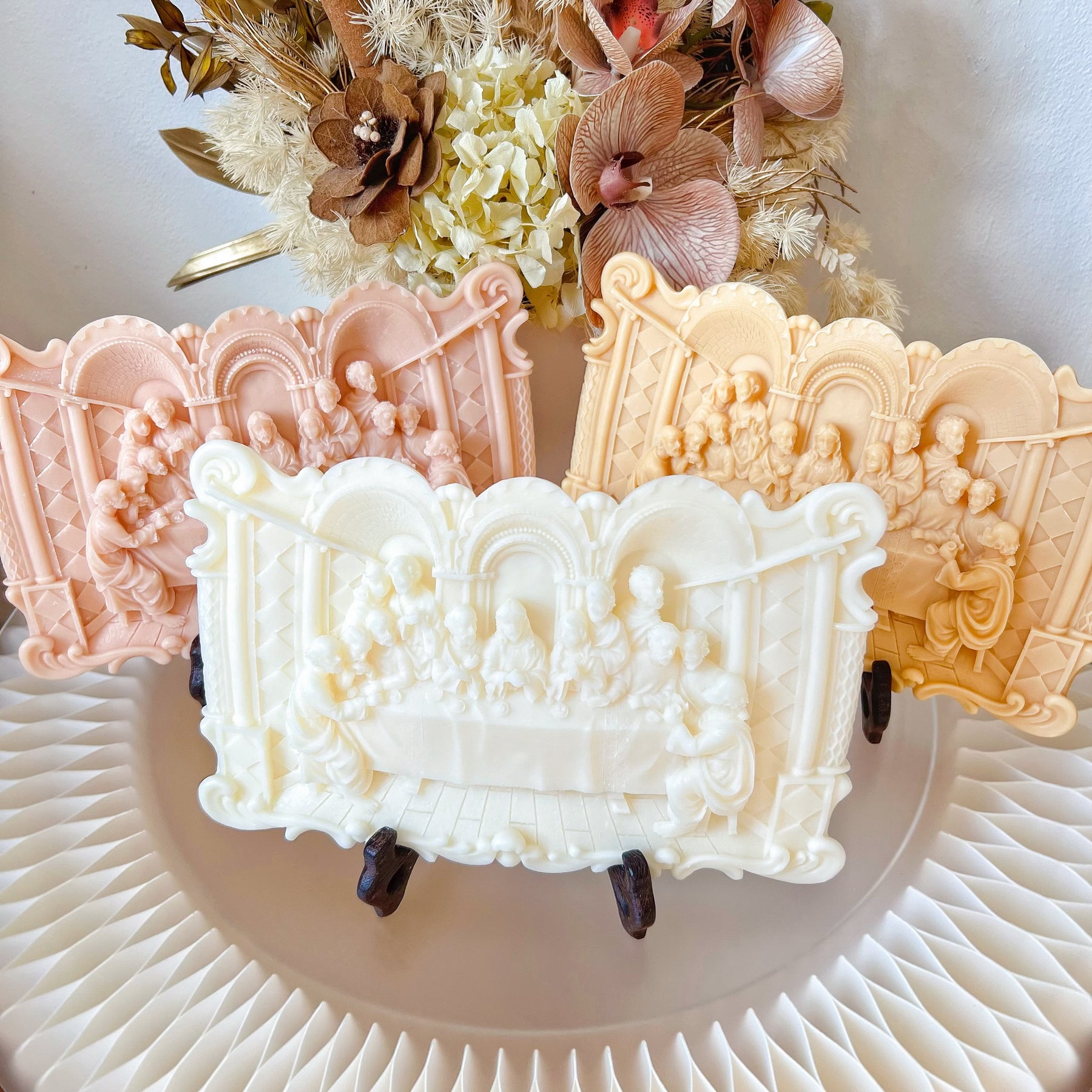 Last Supper Scented Soy Wax Tablet, Home Décor - LMJ Candles