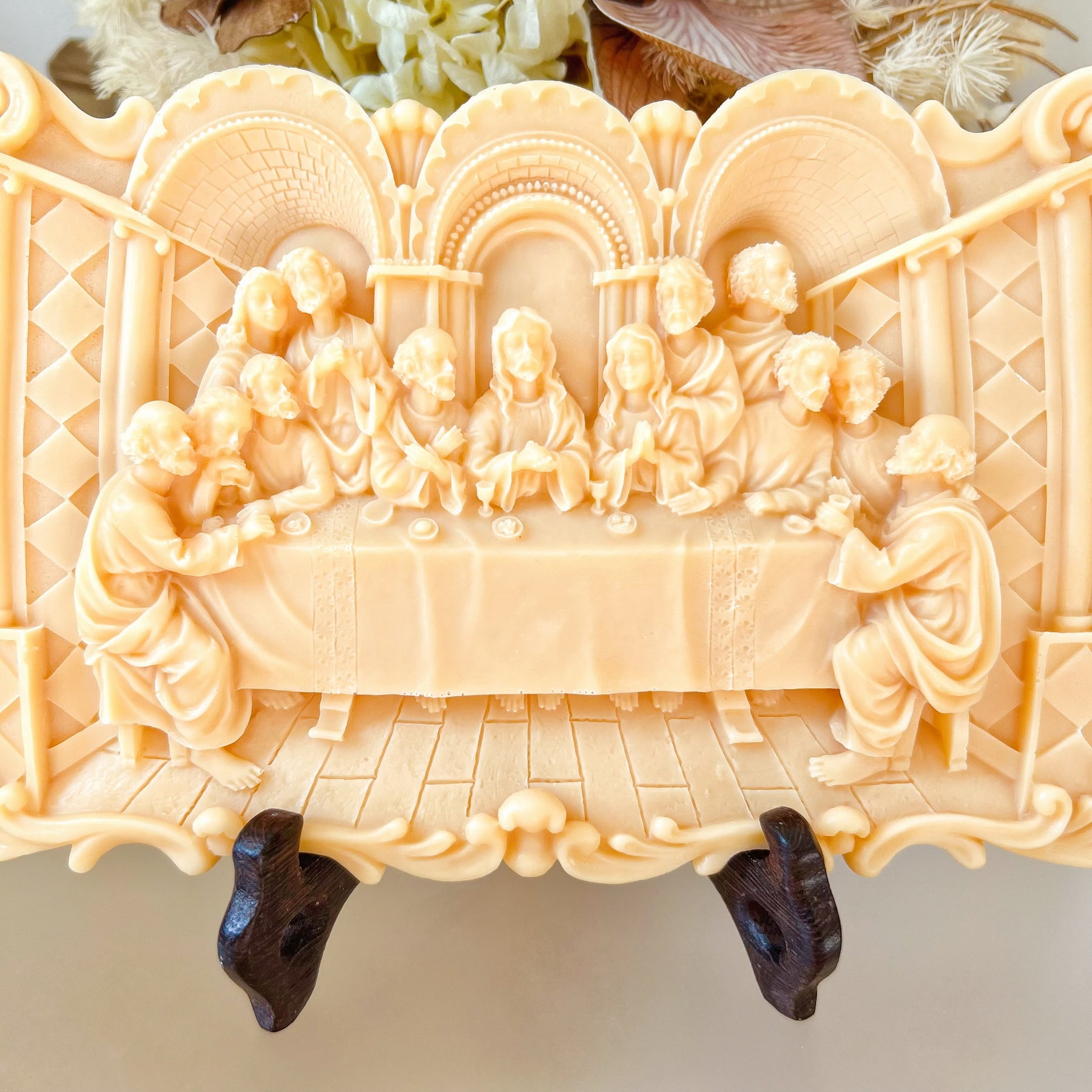 Last Supper Scented Soy Wax Tablet, Home Décor - LMJ Candles