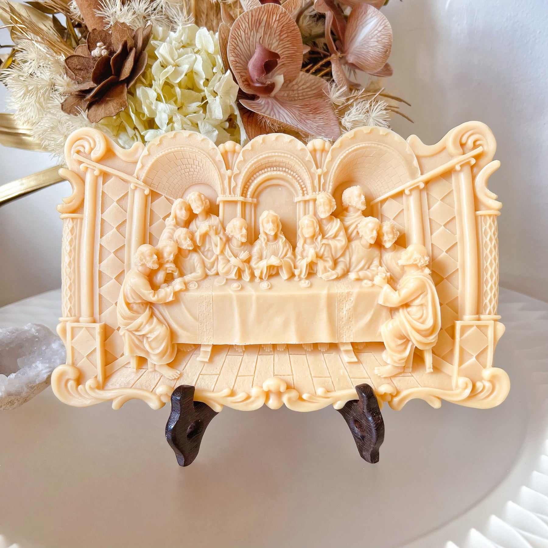 Last Supper Scented Soy Wax Tablet, Home Décor - LMJ Candles