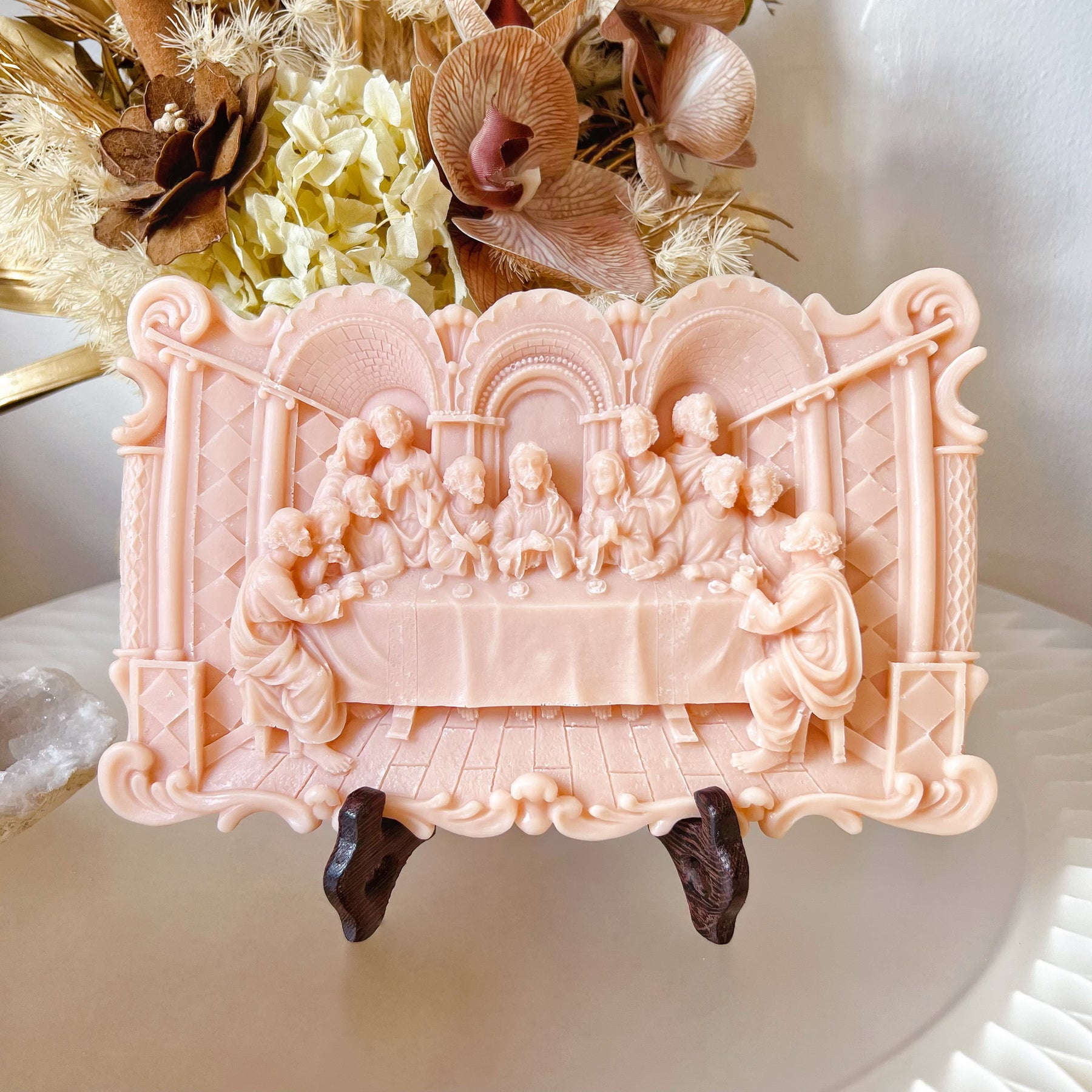 Last Supper Scented Soy Wax Tablet, Home Décor - LMJ Candles