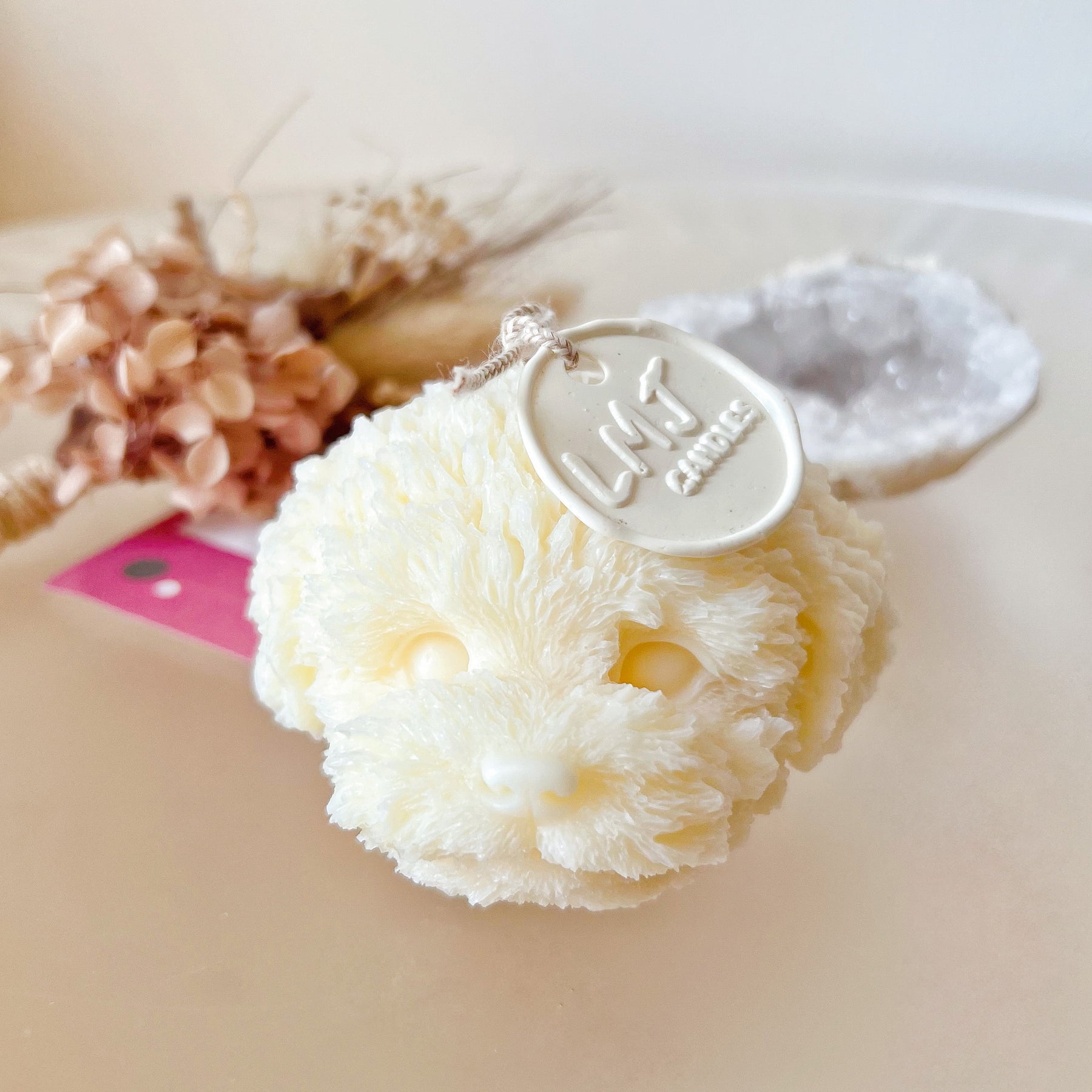 Puppy Dog Head Scented Soy Candle, Dog Lover's Gift - LMJ Candles