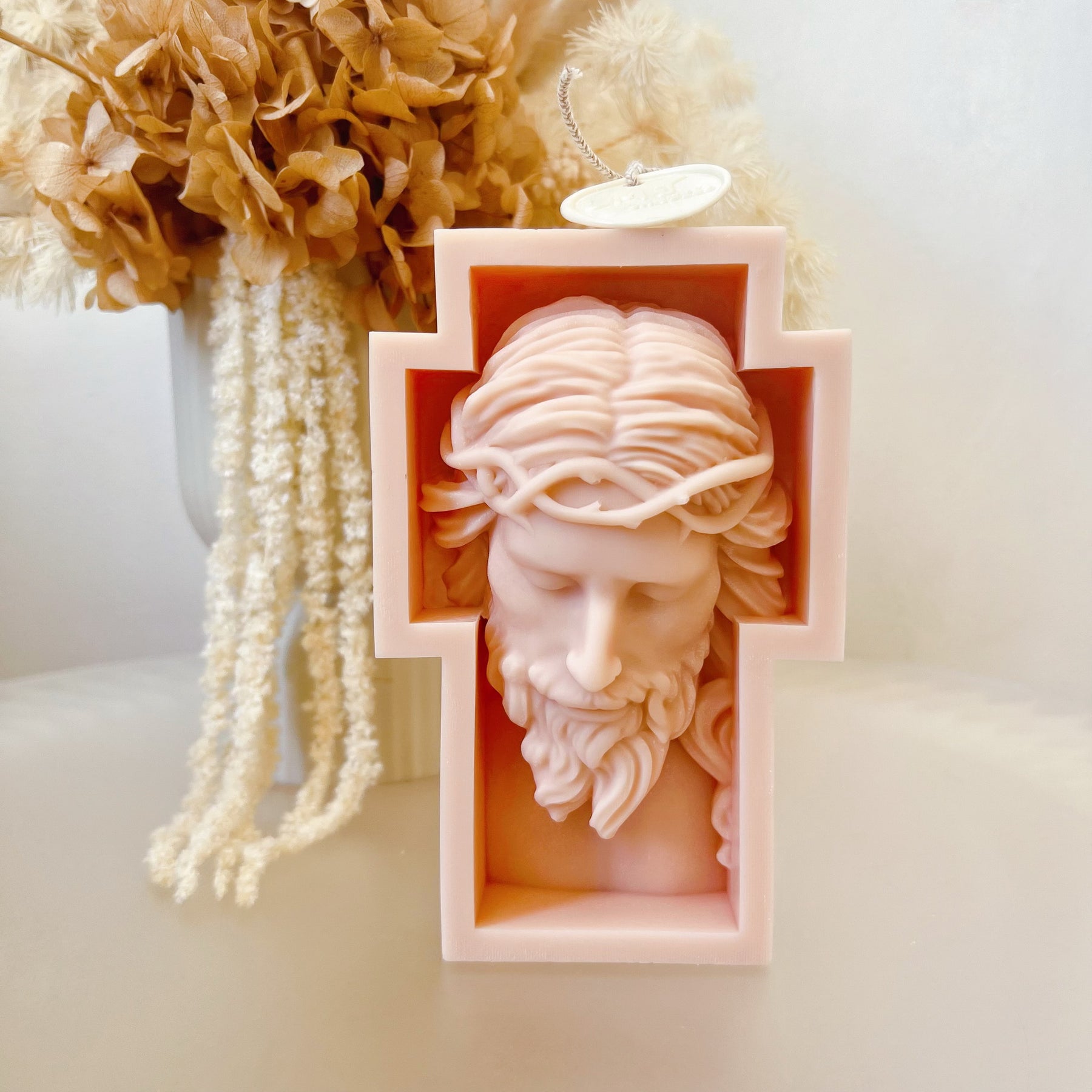 Jesus Cross Scented Soy Candle, Christmas Gifts - LMJ Candles