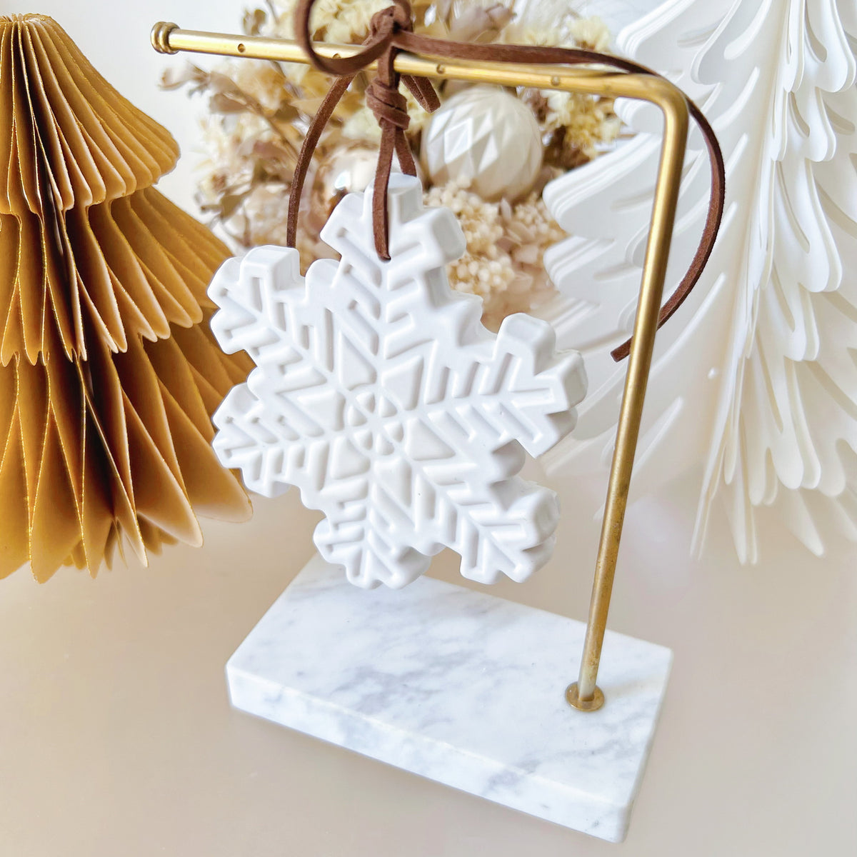 Snowflake Home Hanging Diffuser - Handmade Xmas Gift - LMJ Candles