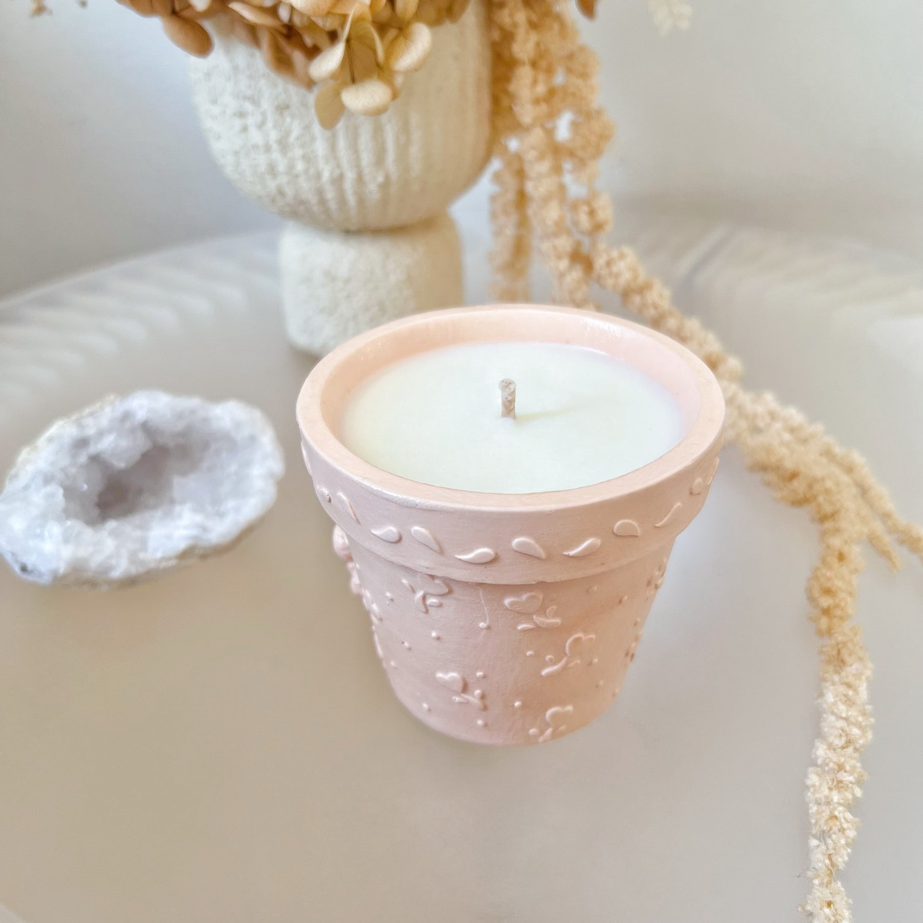 Custom Teddy Bear Jar Soy Wax Candle - LMJ Candles