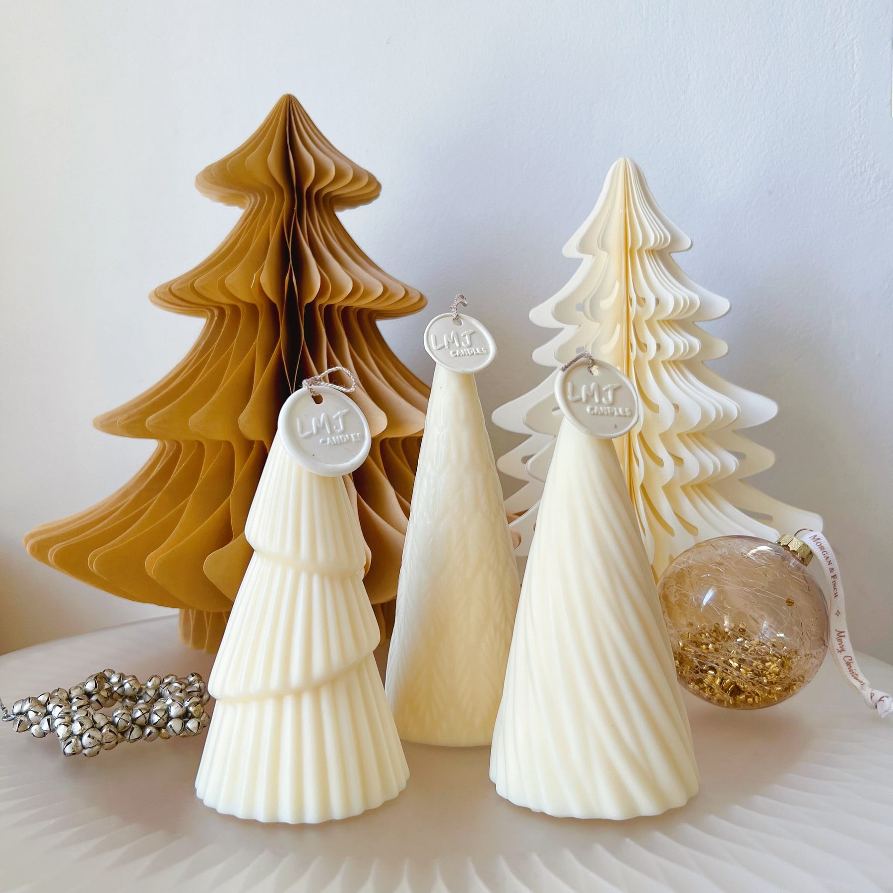 Christmas Tree Scented Soy Candle - Xmas Décor - LMJ Candles