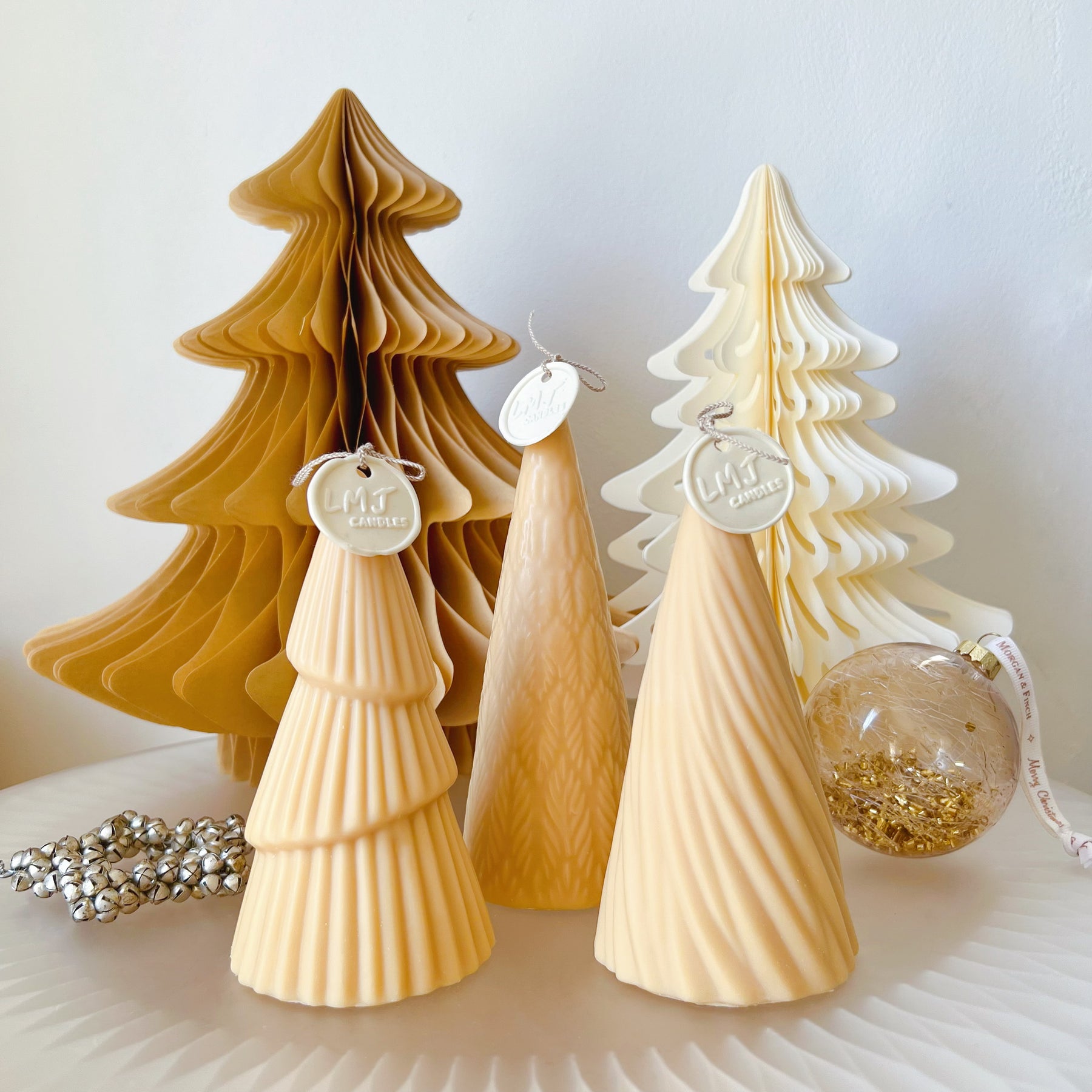 Christmas Tree Scented Soy Candle - Xmas Décor - LMJ Candles