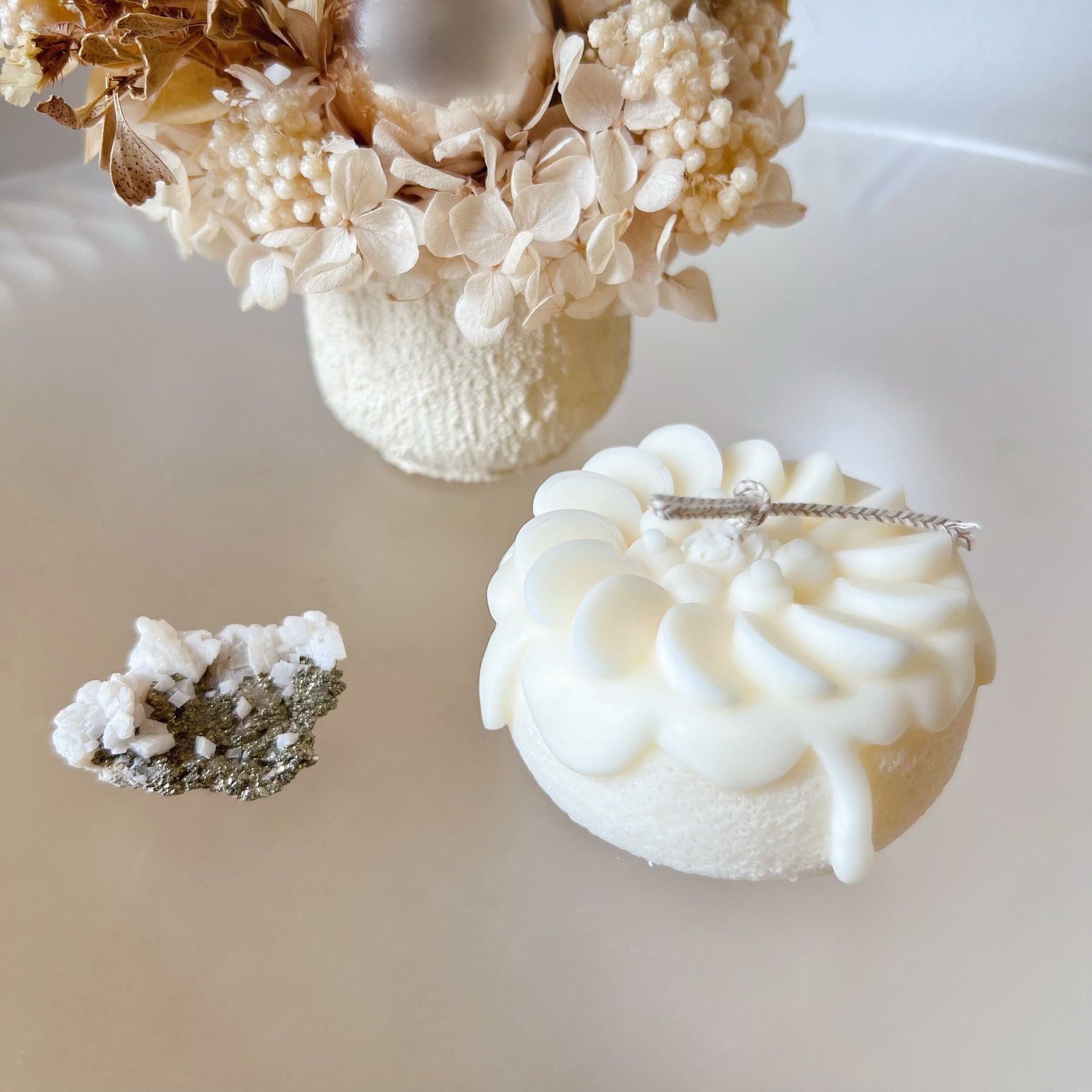 Fruit Cake Scented Soy Dessert Candle - LMJ Candles
