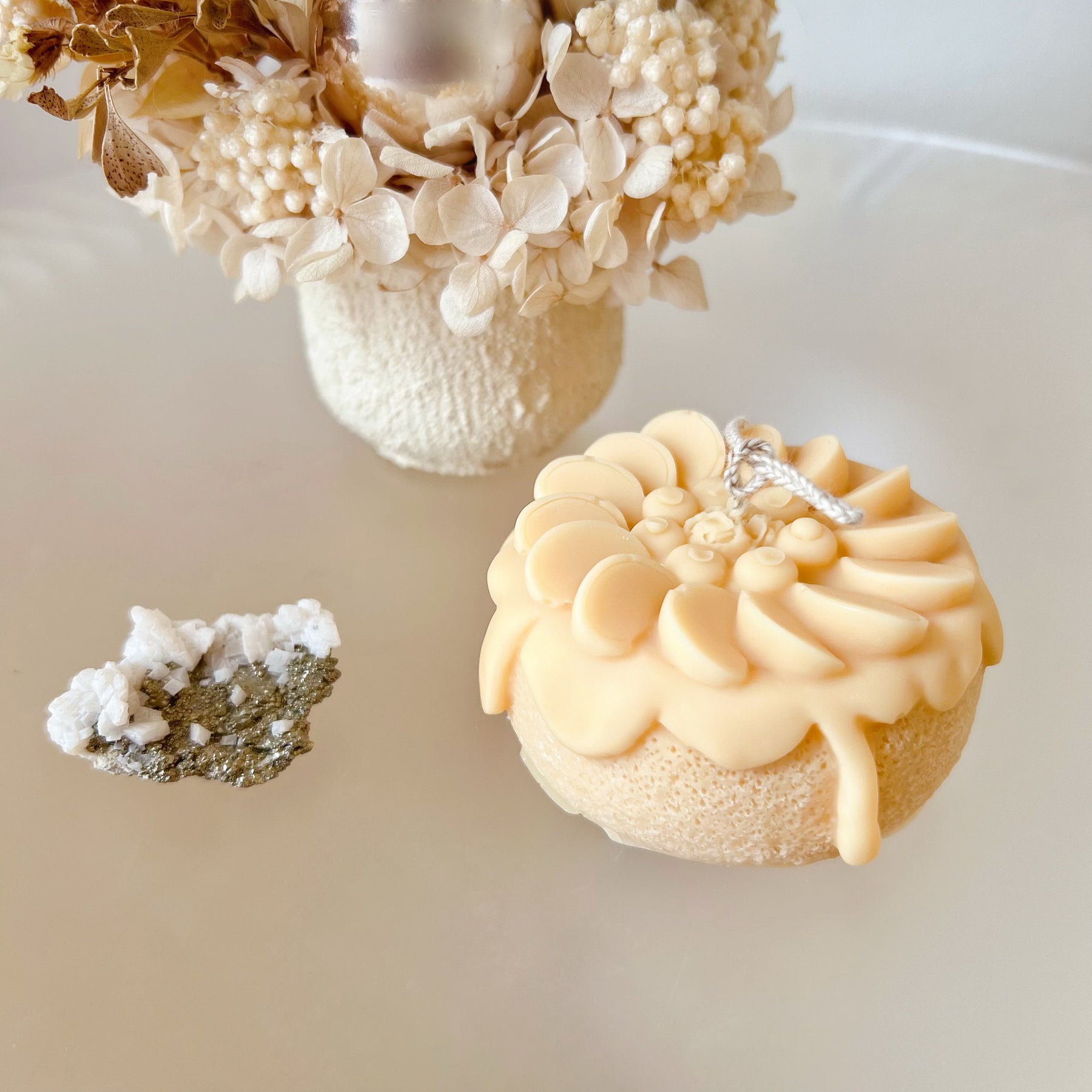 Fruit Cake Scented Soy Dessert Candle - LMJ Candles