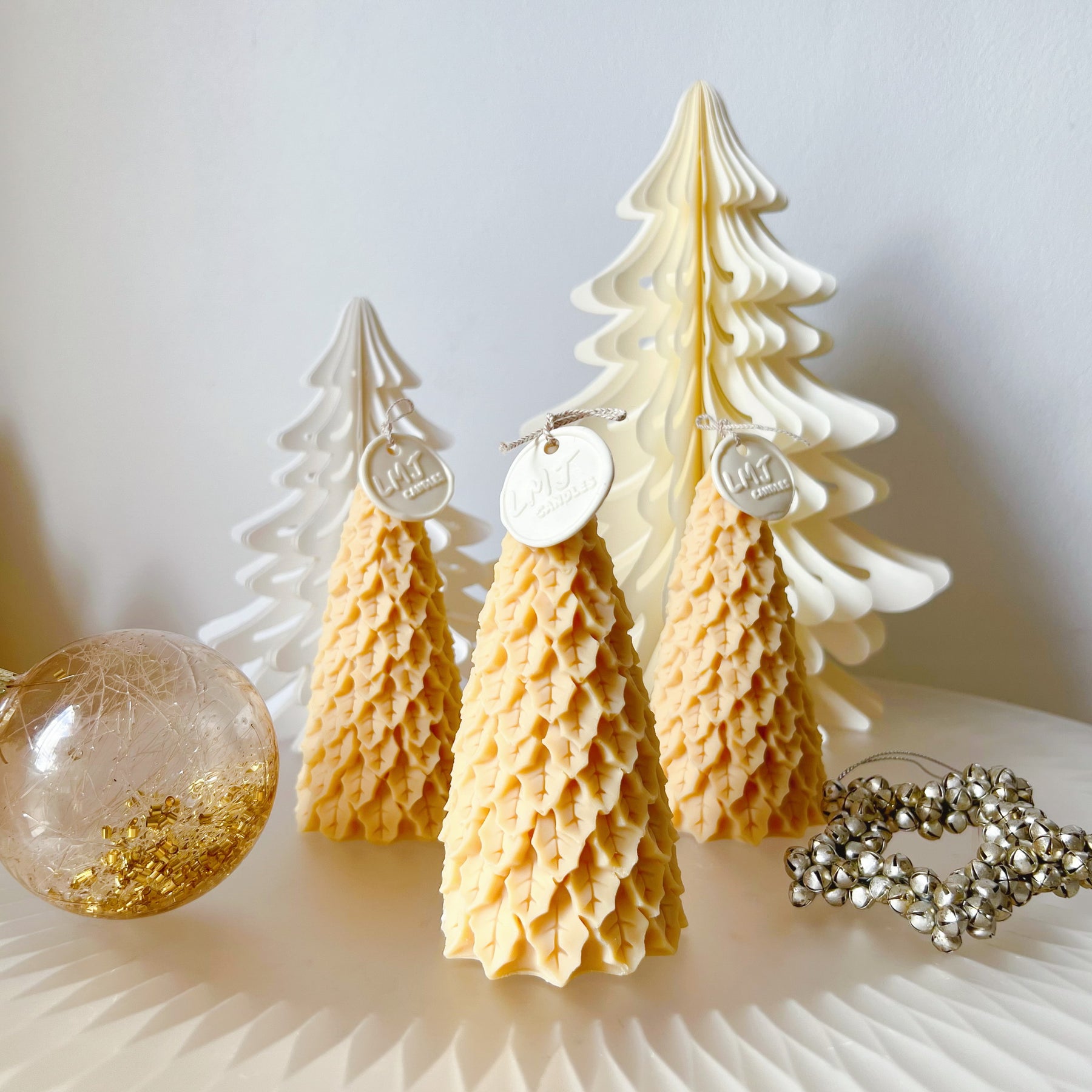Noble Fir Christmas Tree Scented Soy Candle - LMJ Candles