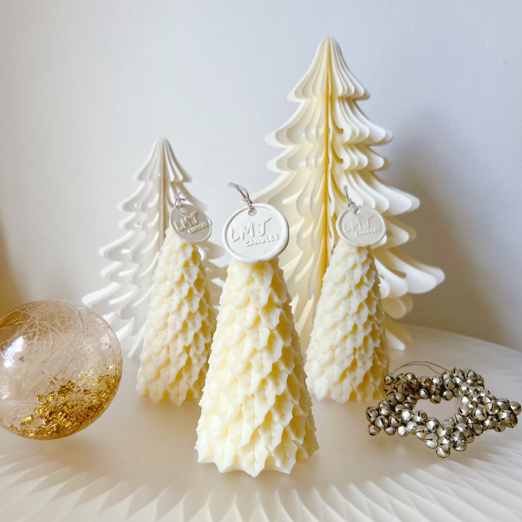 Noble Fir Christmas Tree Scented Soy Candle - LMJ Candles