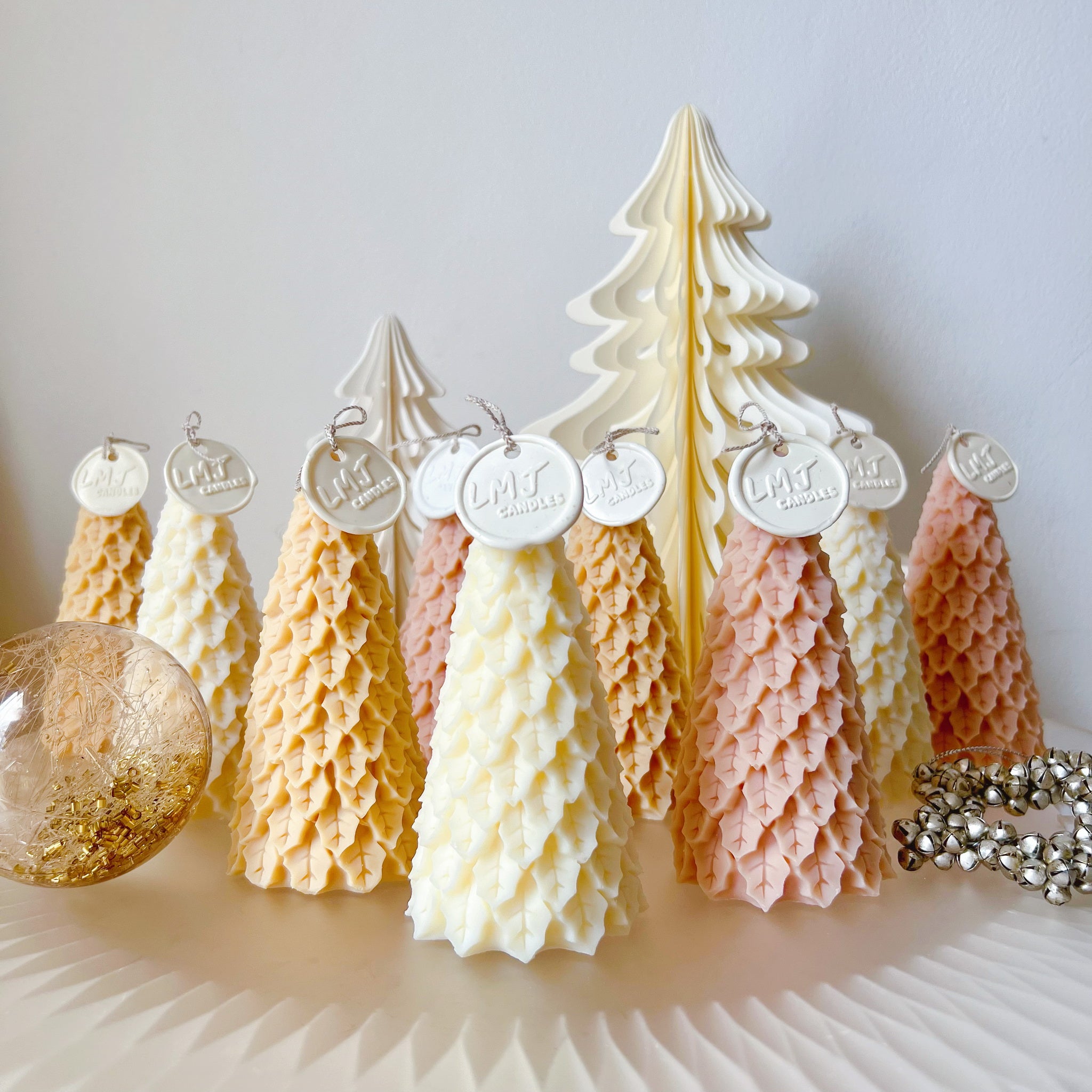 Noble Fir Christmas Tree Scented Soy Candle LMJ Candles