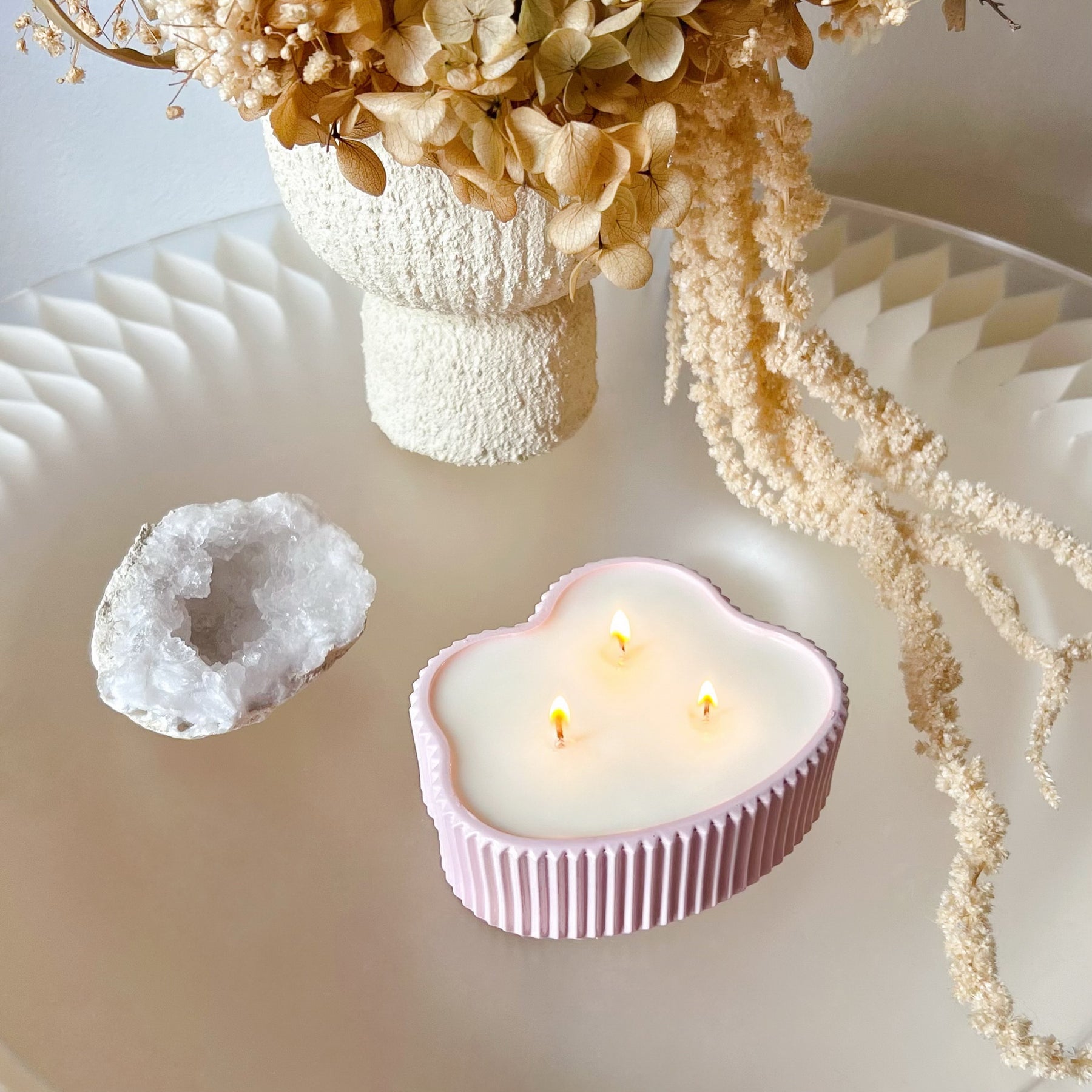 Custom Irregular Minimalistic Jar Soy Wax Candle - LMJ Candles