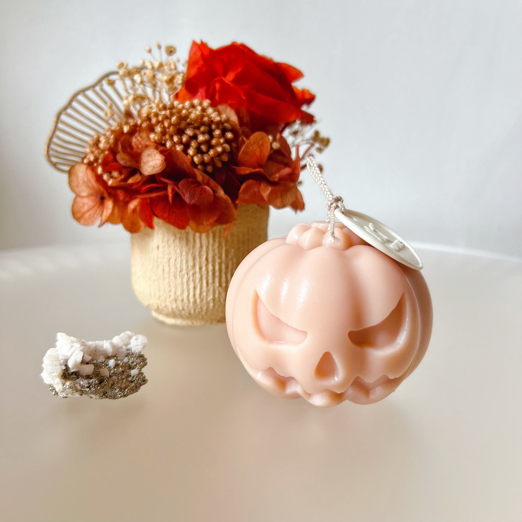 Halloween Scary Pumpkin Scented Soy Candle - LMJ Candles