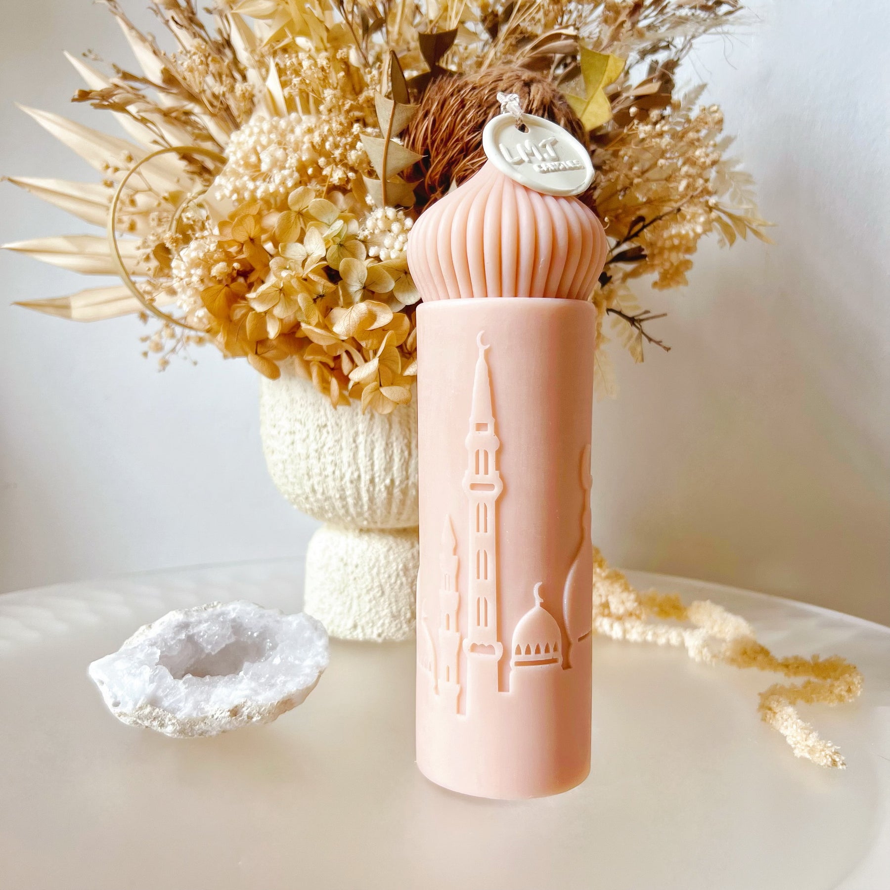 Eid & Ramadan Islamic Mosque Pillar Candle - LMJ Candles