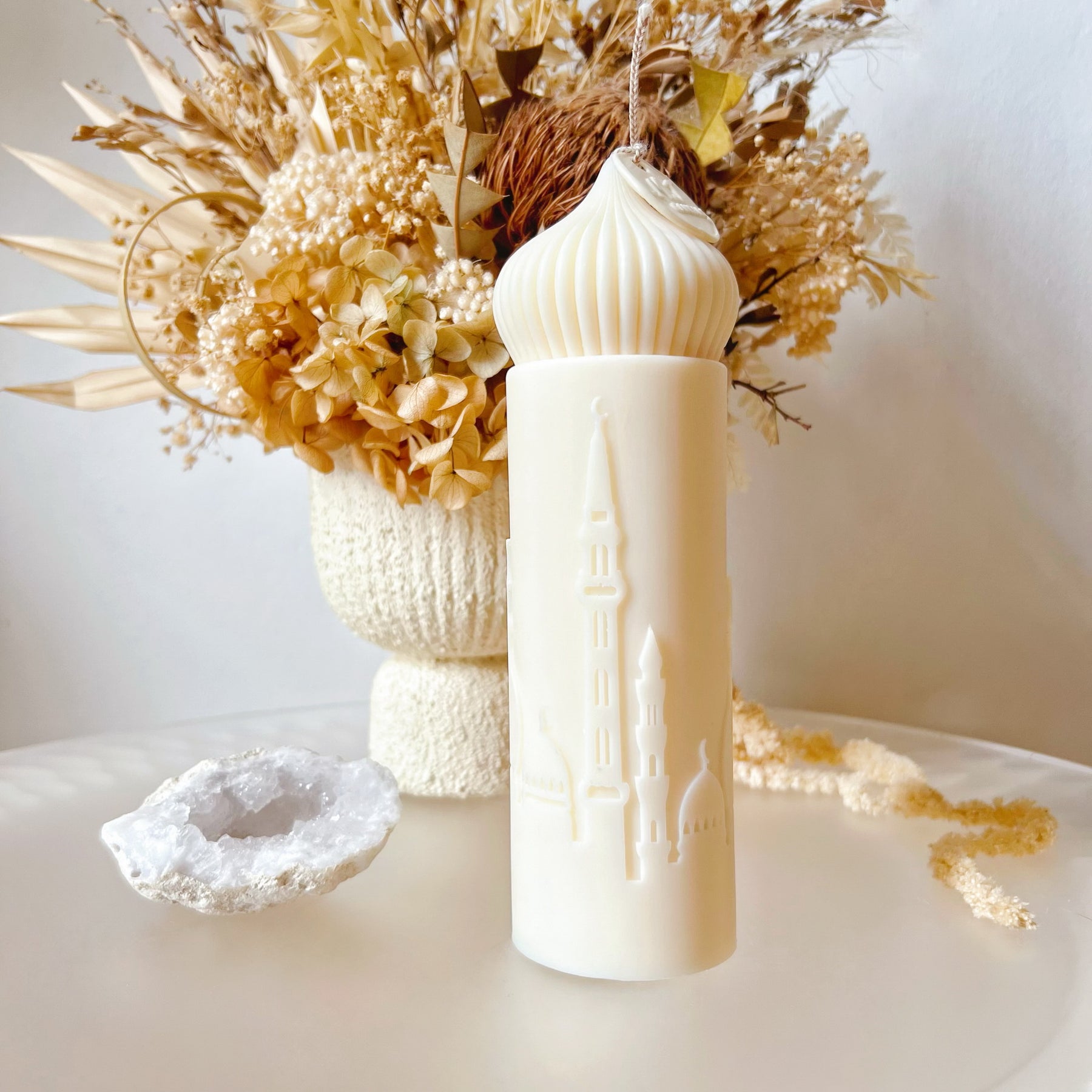 Eid & Ramadan Islamic Mosque Pillar Candle - LMJ Candles