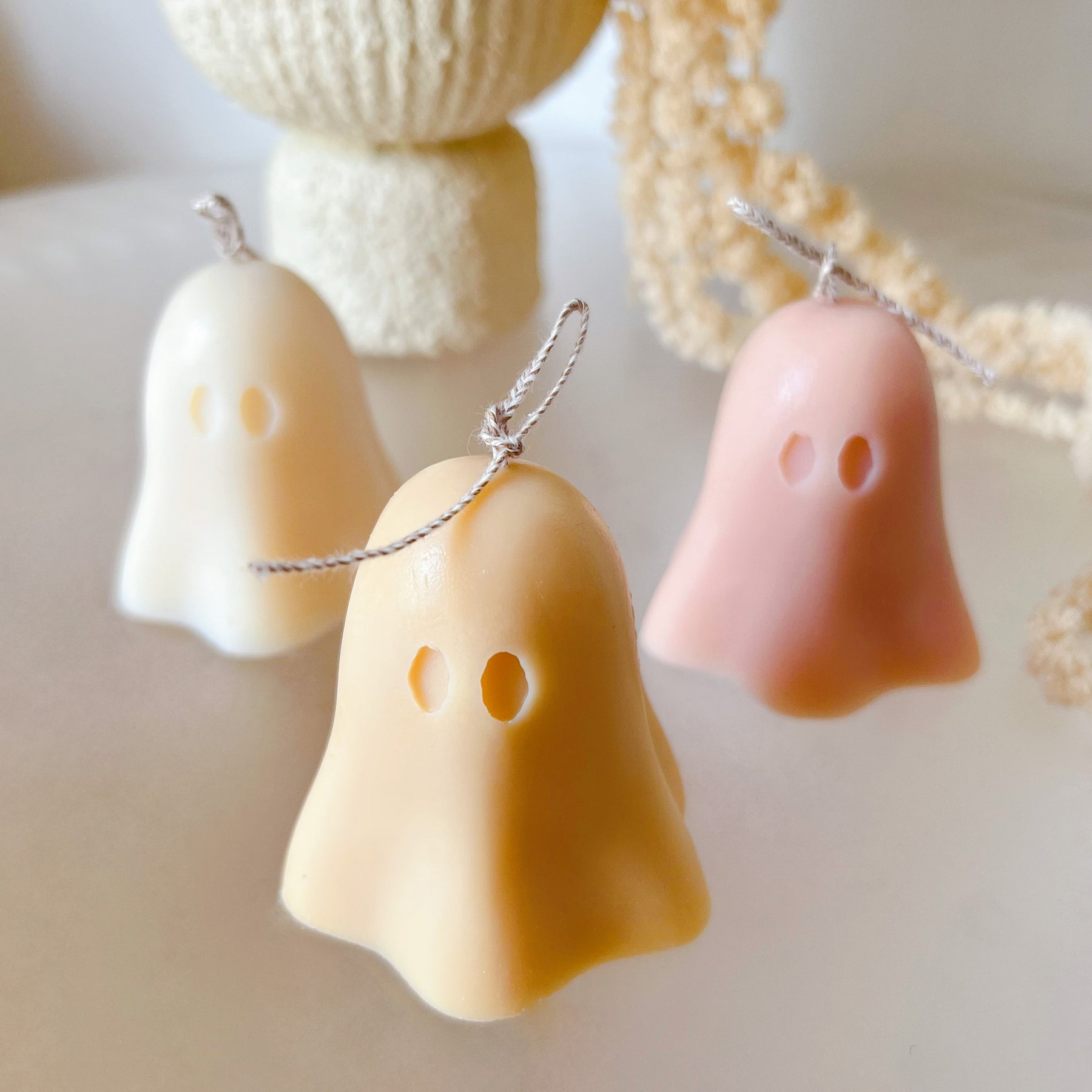 Halloween Ghost Scented Soy Candle, Halloween Gift - LMJ Candles