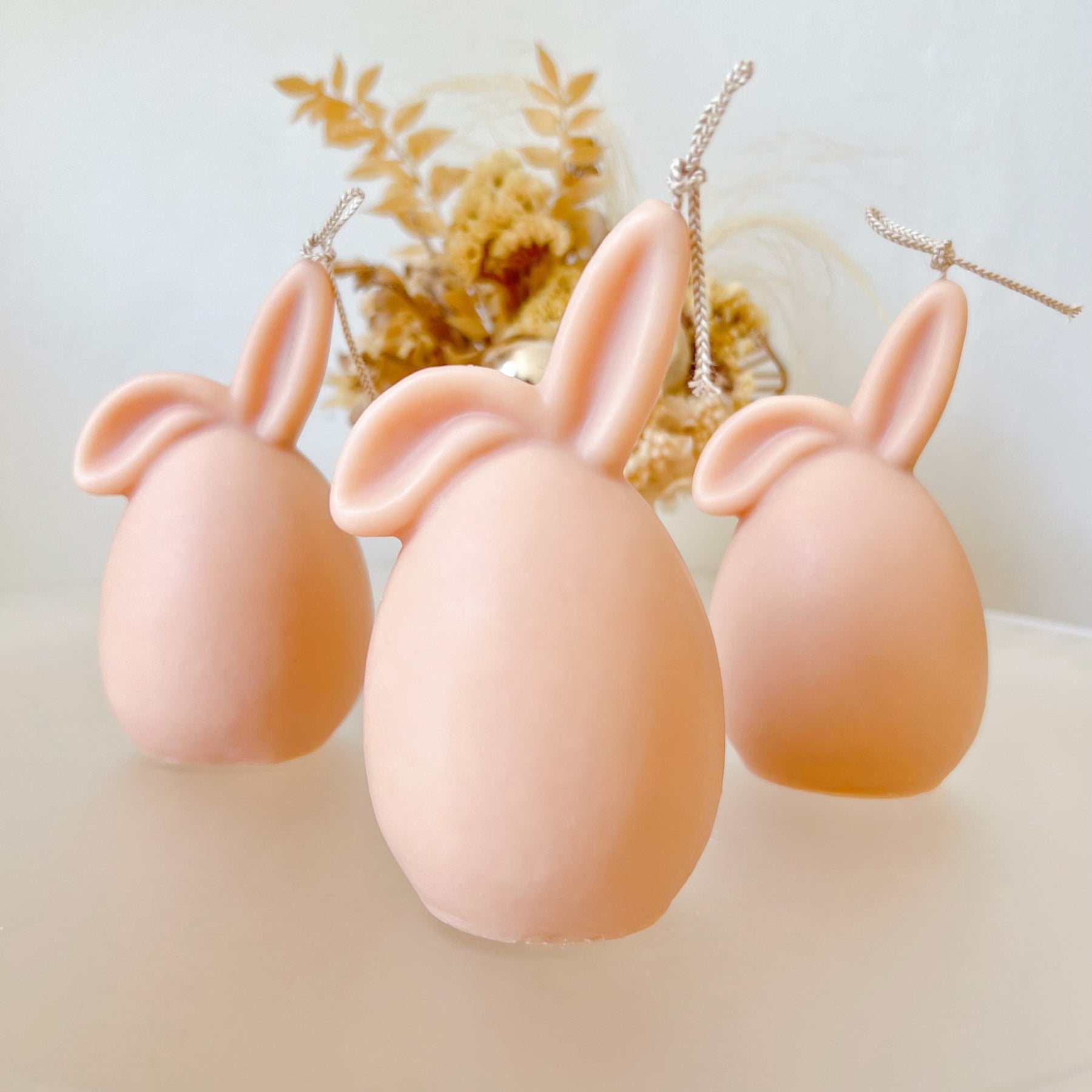 Easter Bunny Egg Scented Soy Candle, Easter Décor - LMJ Candles