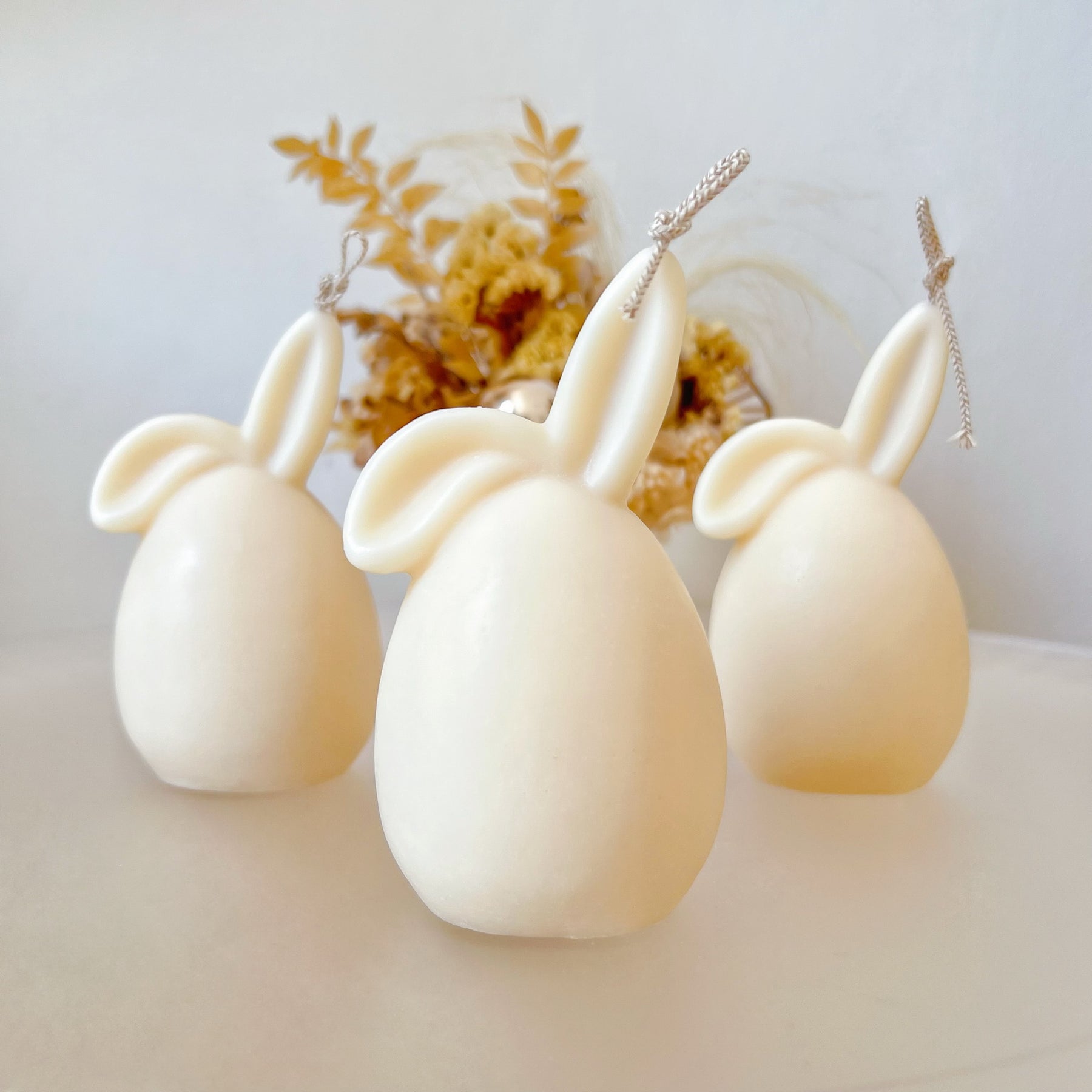 Easter Bunny Egg Scented Soy Candle, Easter Décor - LMJ Candles