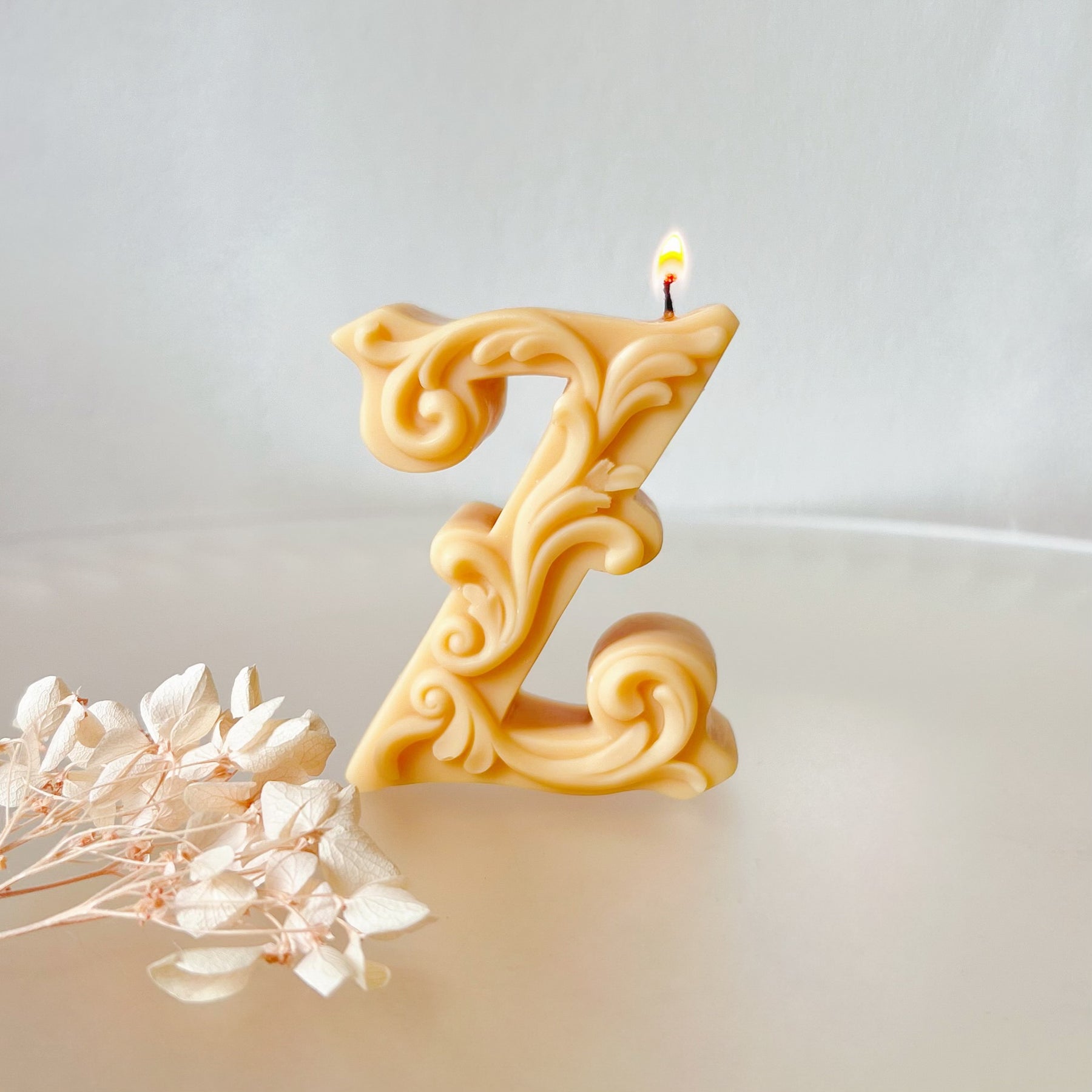 Vintage Alphabet Letter Candle - Personalized Gift Idea | LMJ Candles