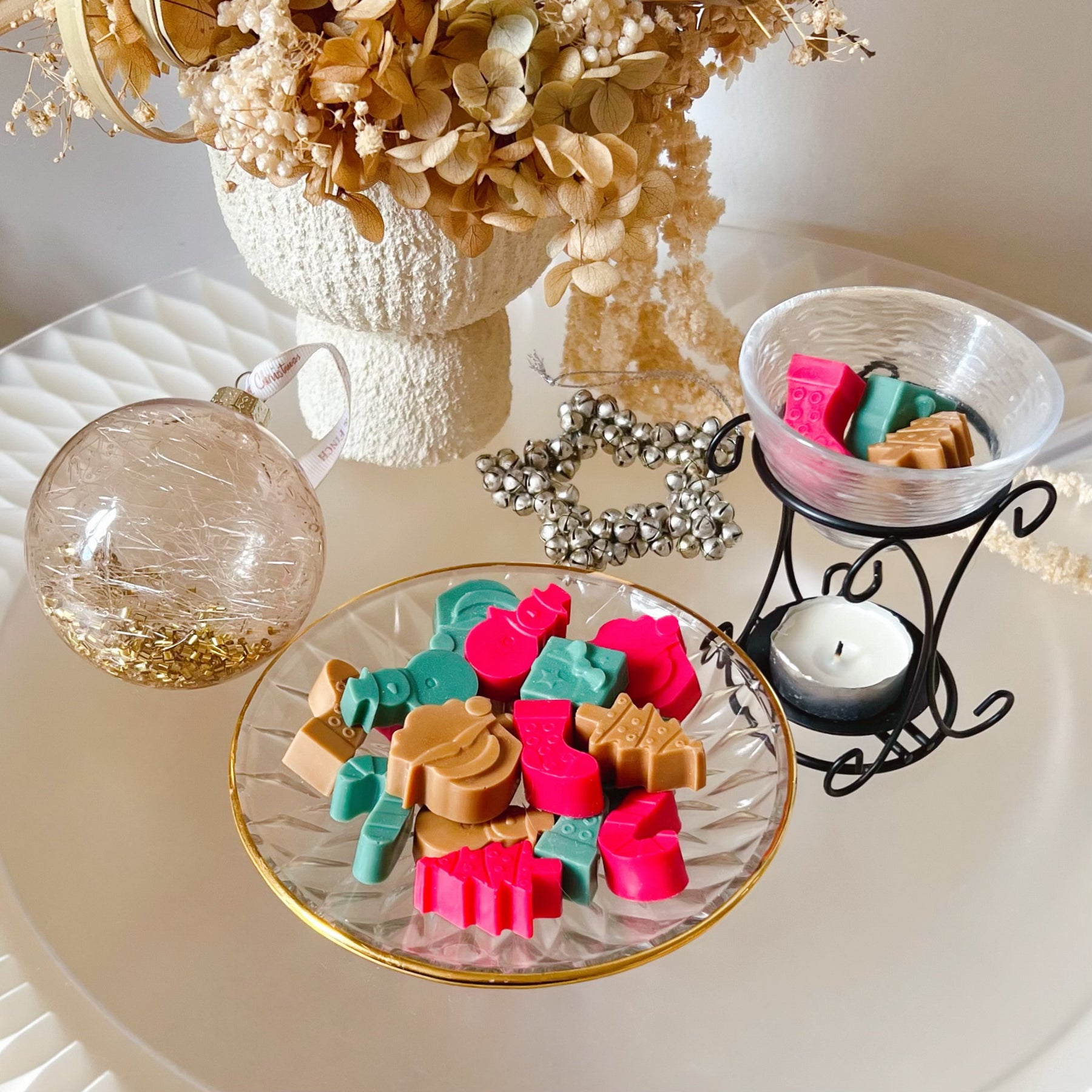 Christmas Soy Wax Melts, Wax Tart Christmas Gifts - LMJ Candles
