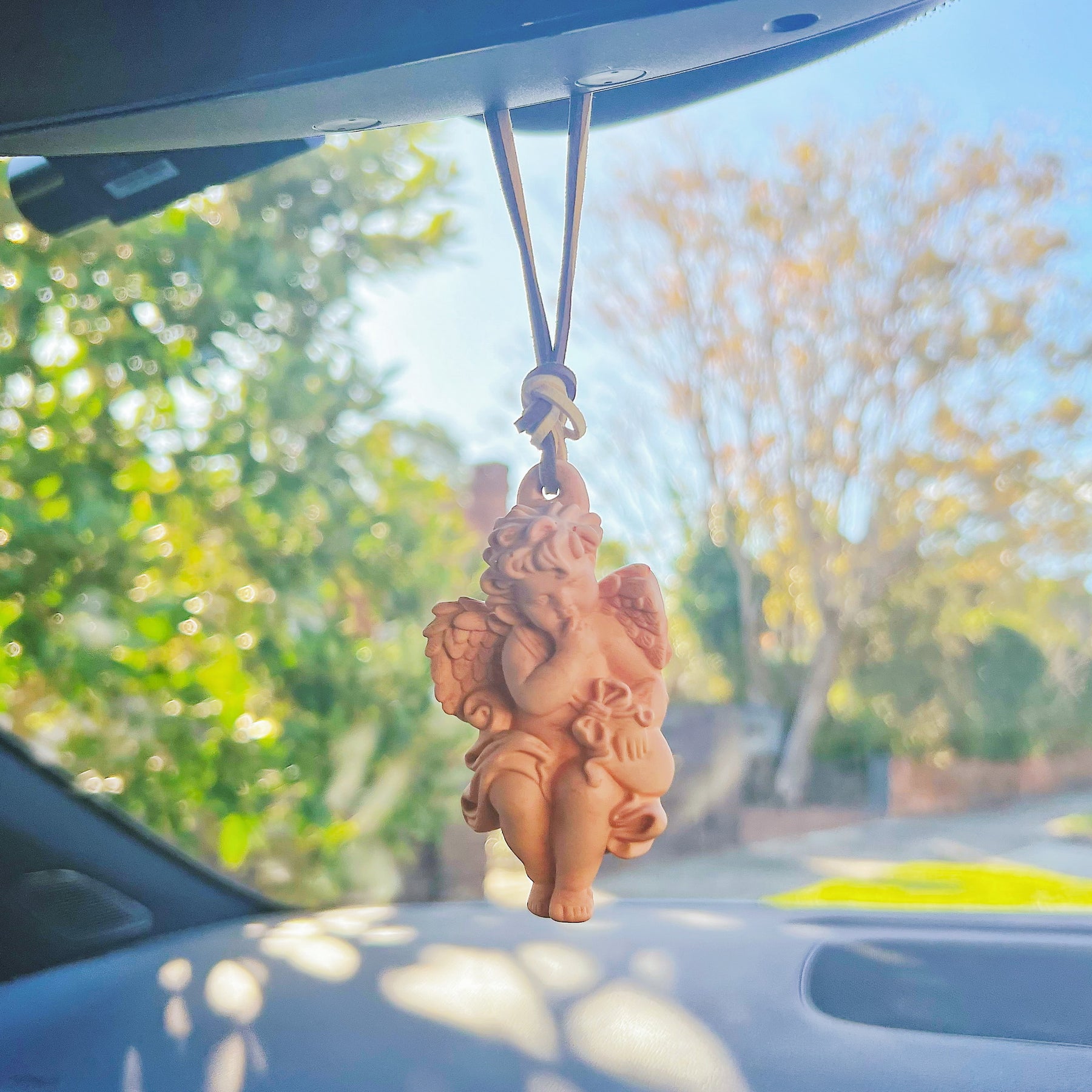 Winged Cherub Car Air Freshener - Angel Décor | LMJ Candles