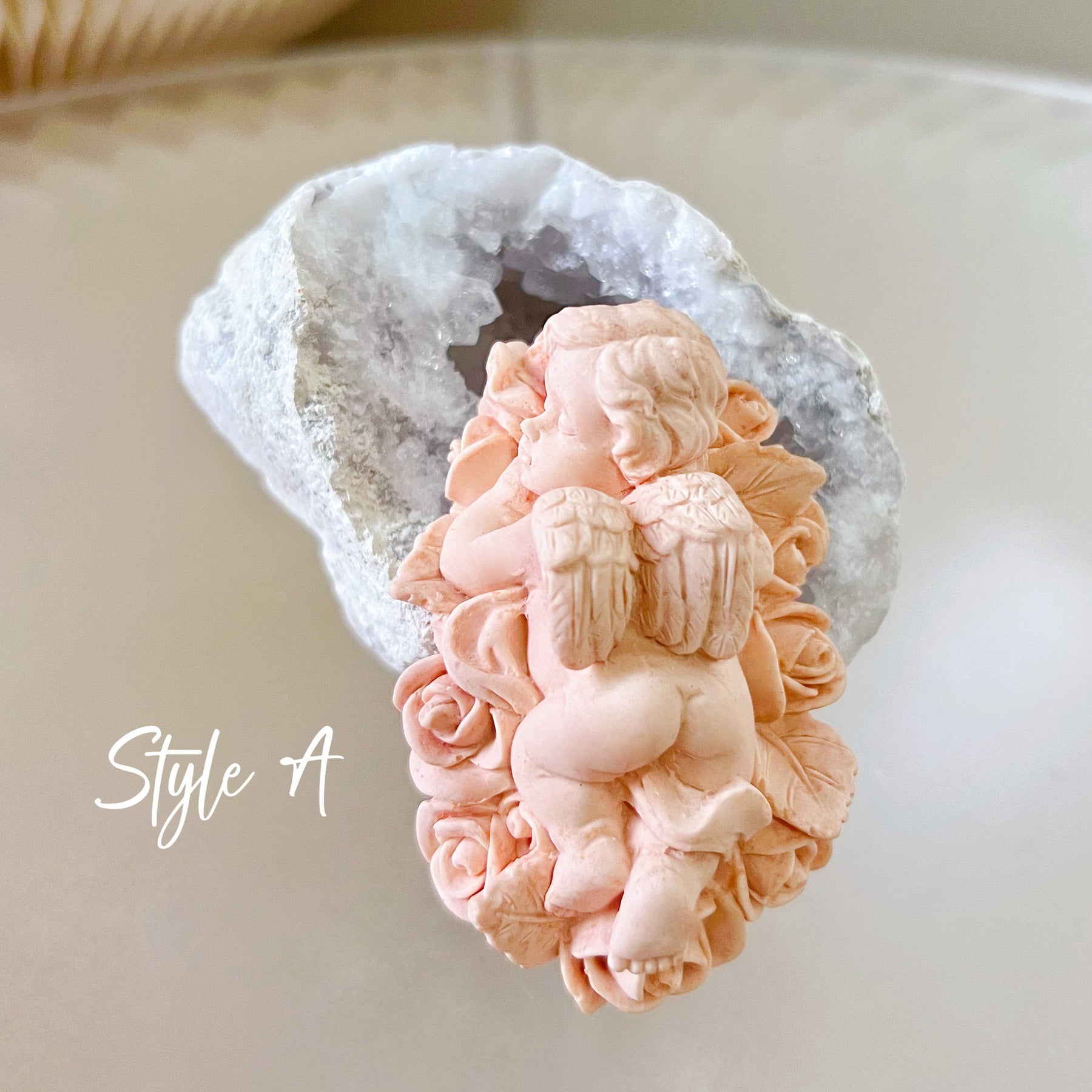 Winged Cherub Car Air Freshener - Angel Décor | LMJ Candles