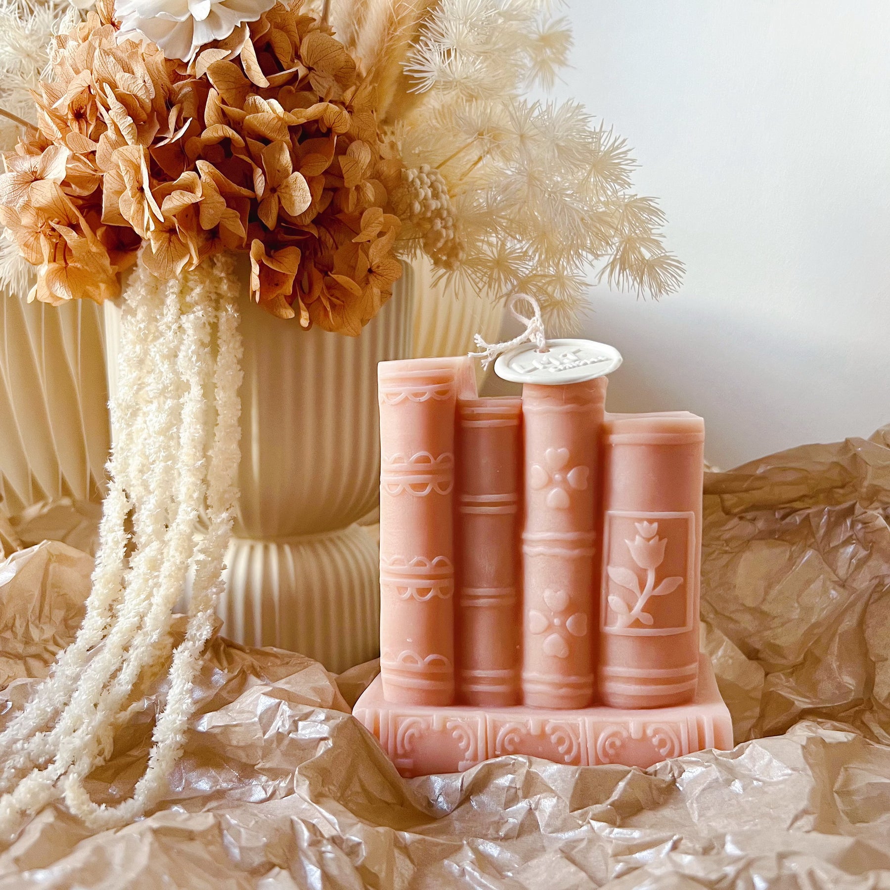 Book Shaped Scented Soy Candle | LMJ Candles