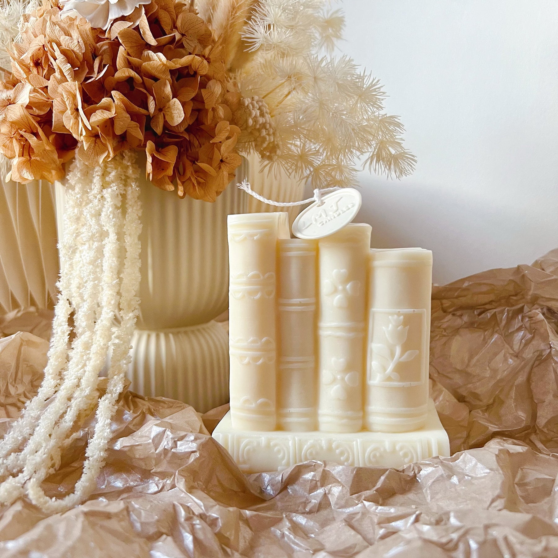 Book Shaped Scented Soy Candle | LMJ Candles
