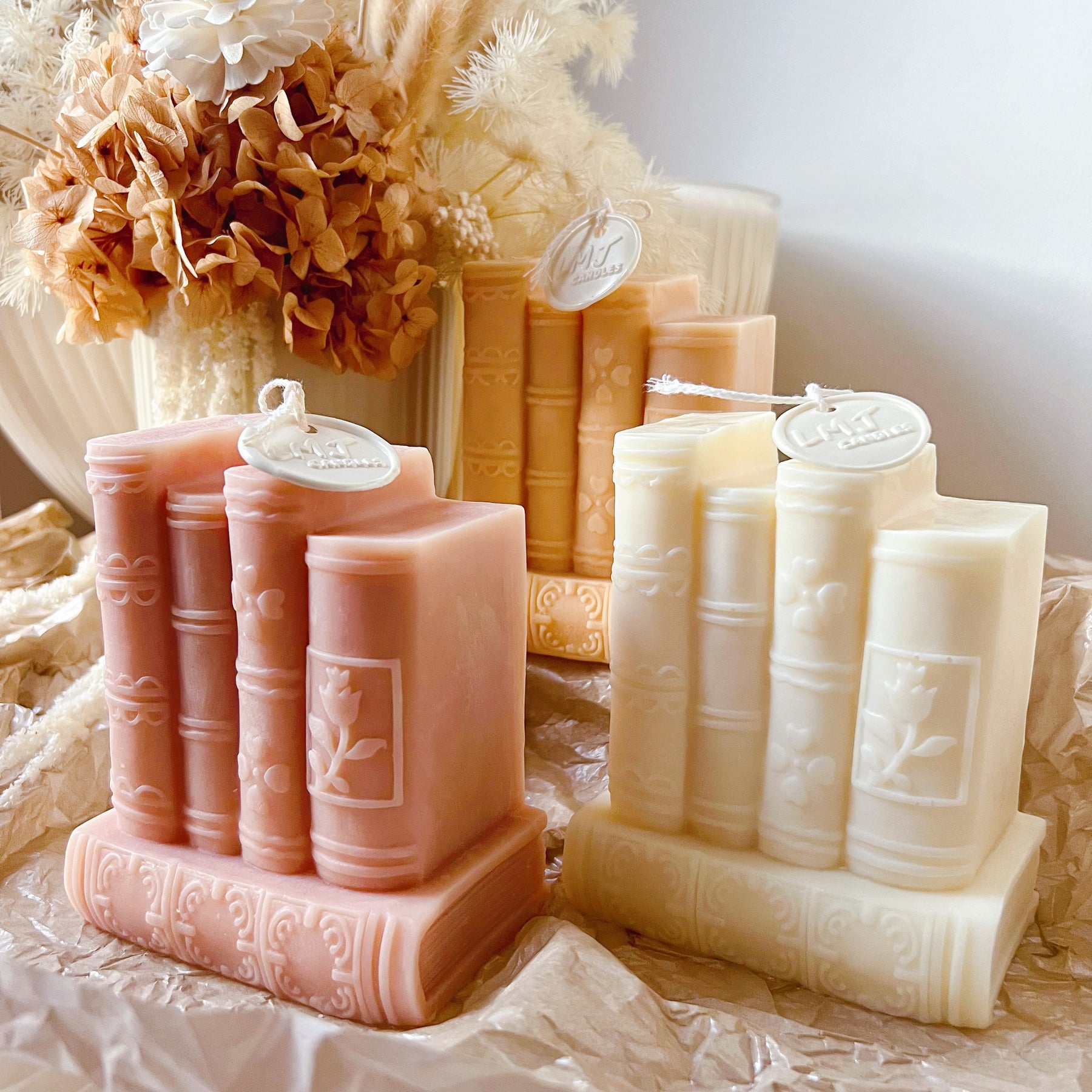 Book Shaped Scented Soy Candle | LMJ Candles