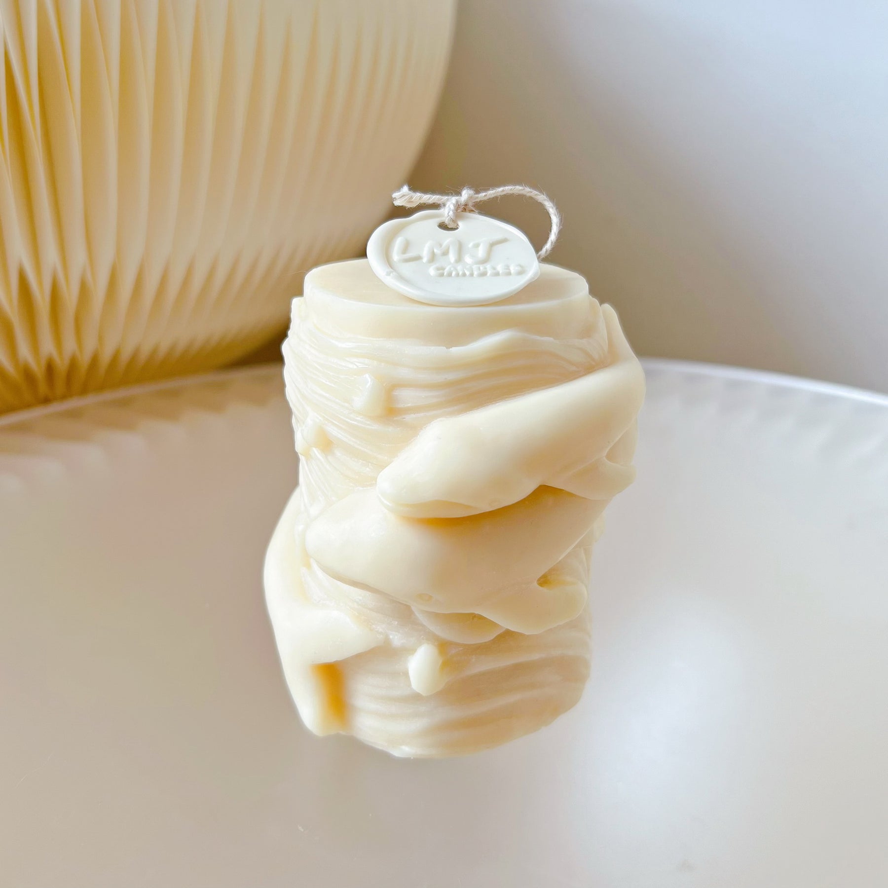 Whale Pillar Animal Shaped Scented Soy Candle - LMJ Candles