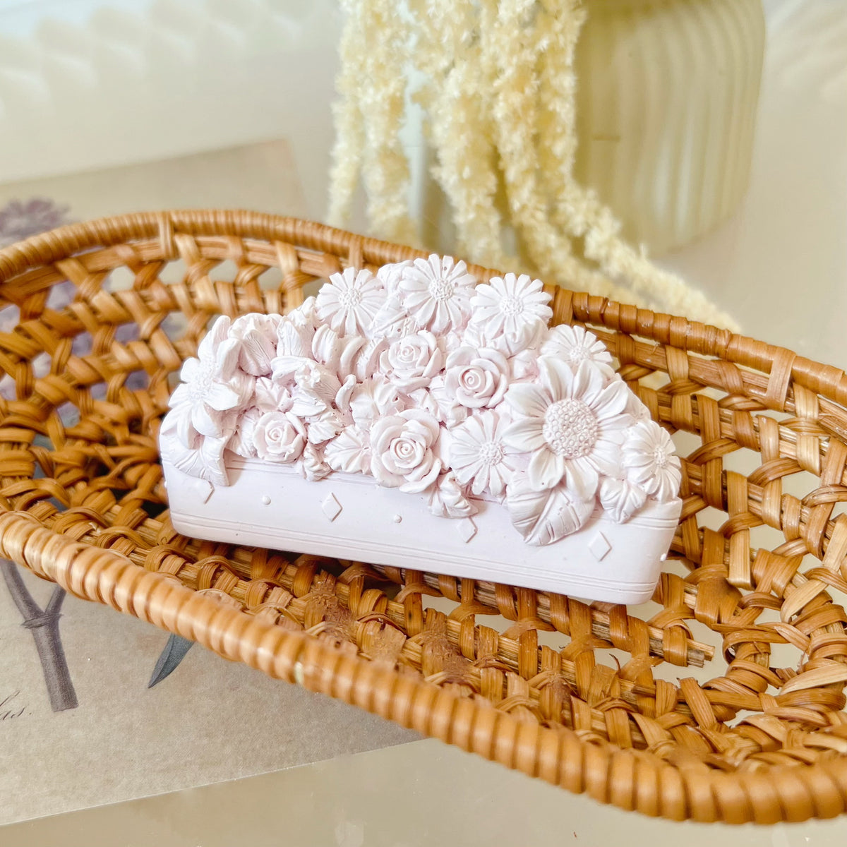 Flower Garden Car Air Freshener - Car Vent Clip | LMJ Candles