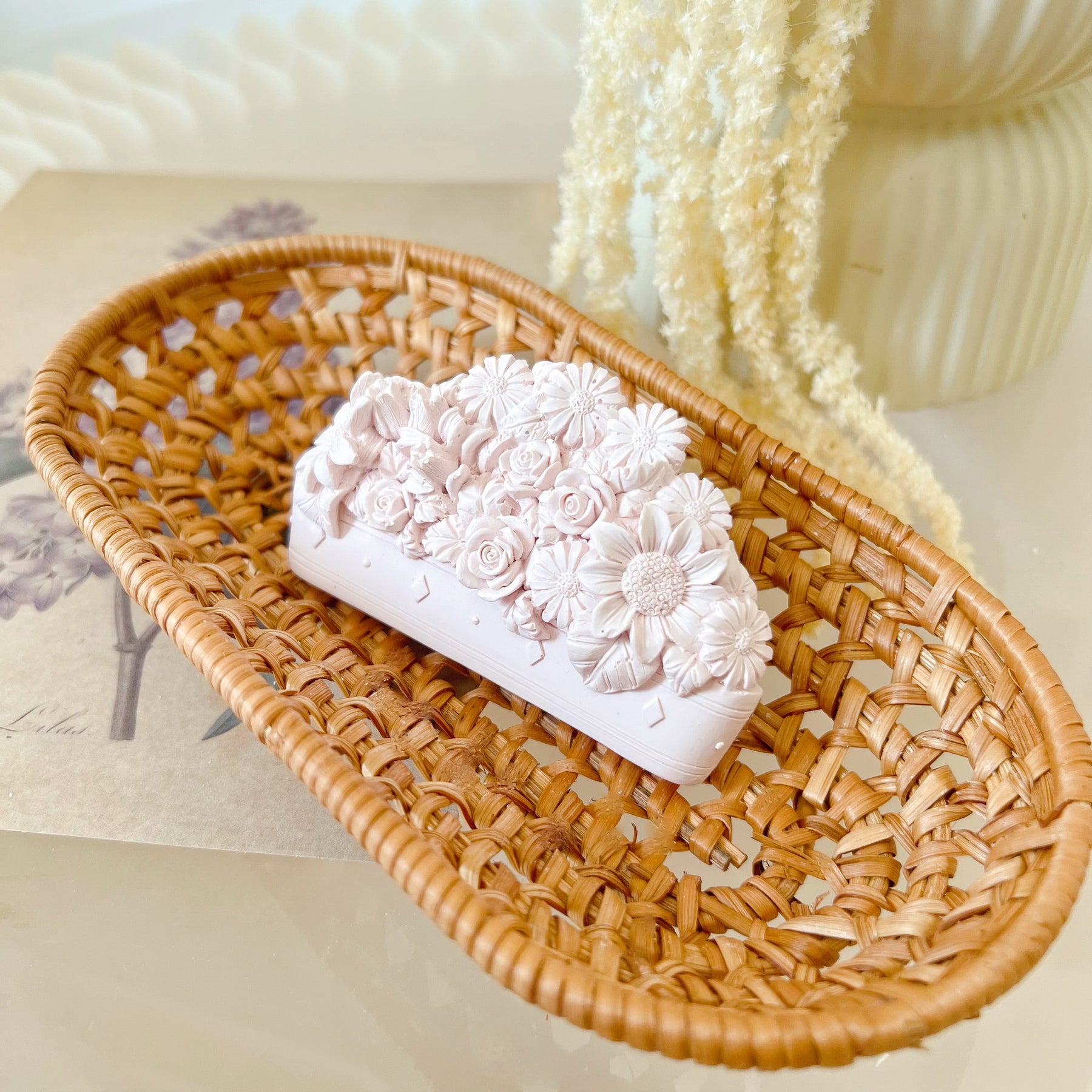 Flower Garden Car Air Freshener - Car Vent Clip | LMJ Candles