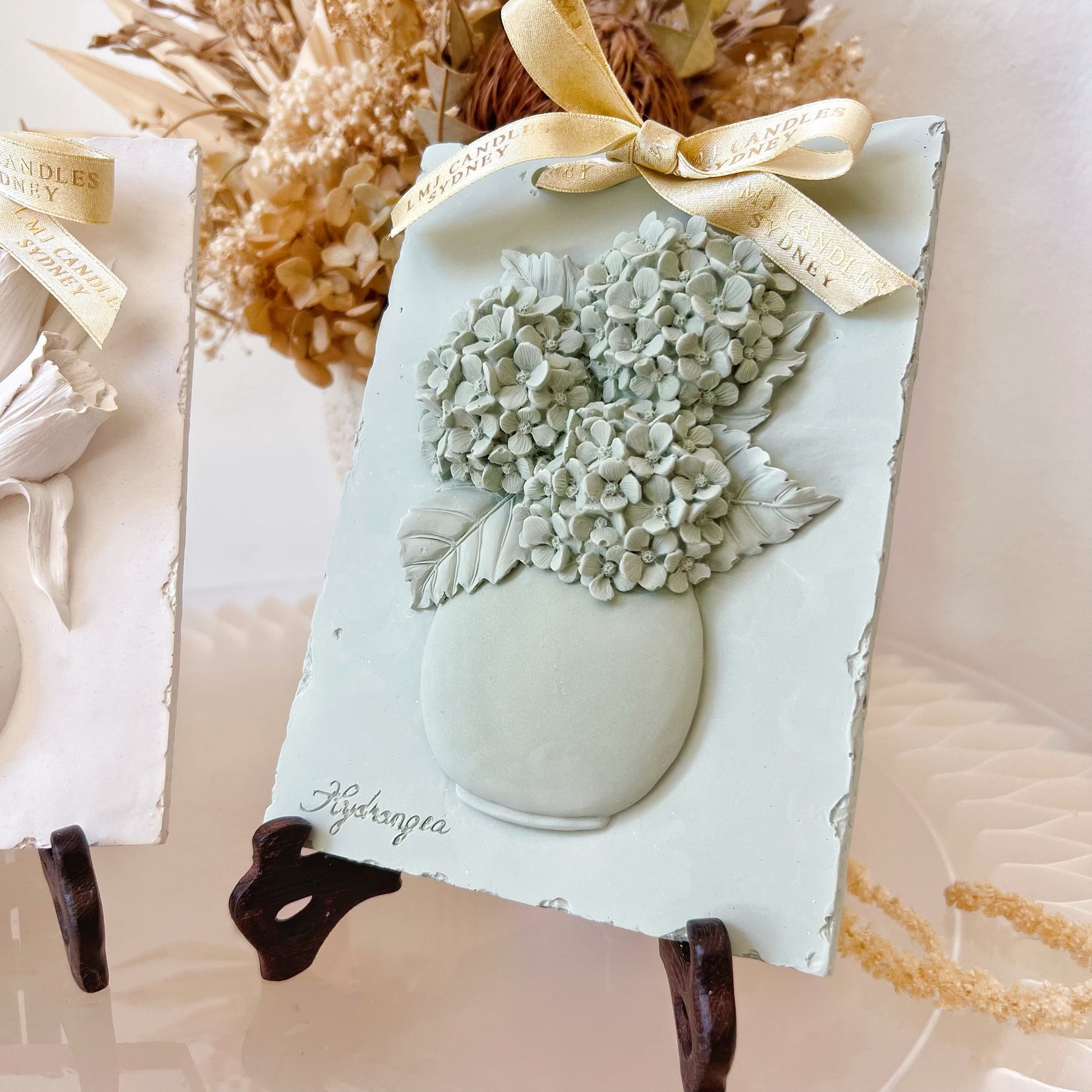 Blossoms Vase Scented Artwork, Flower Air Freshener, LMJ Candles