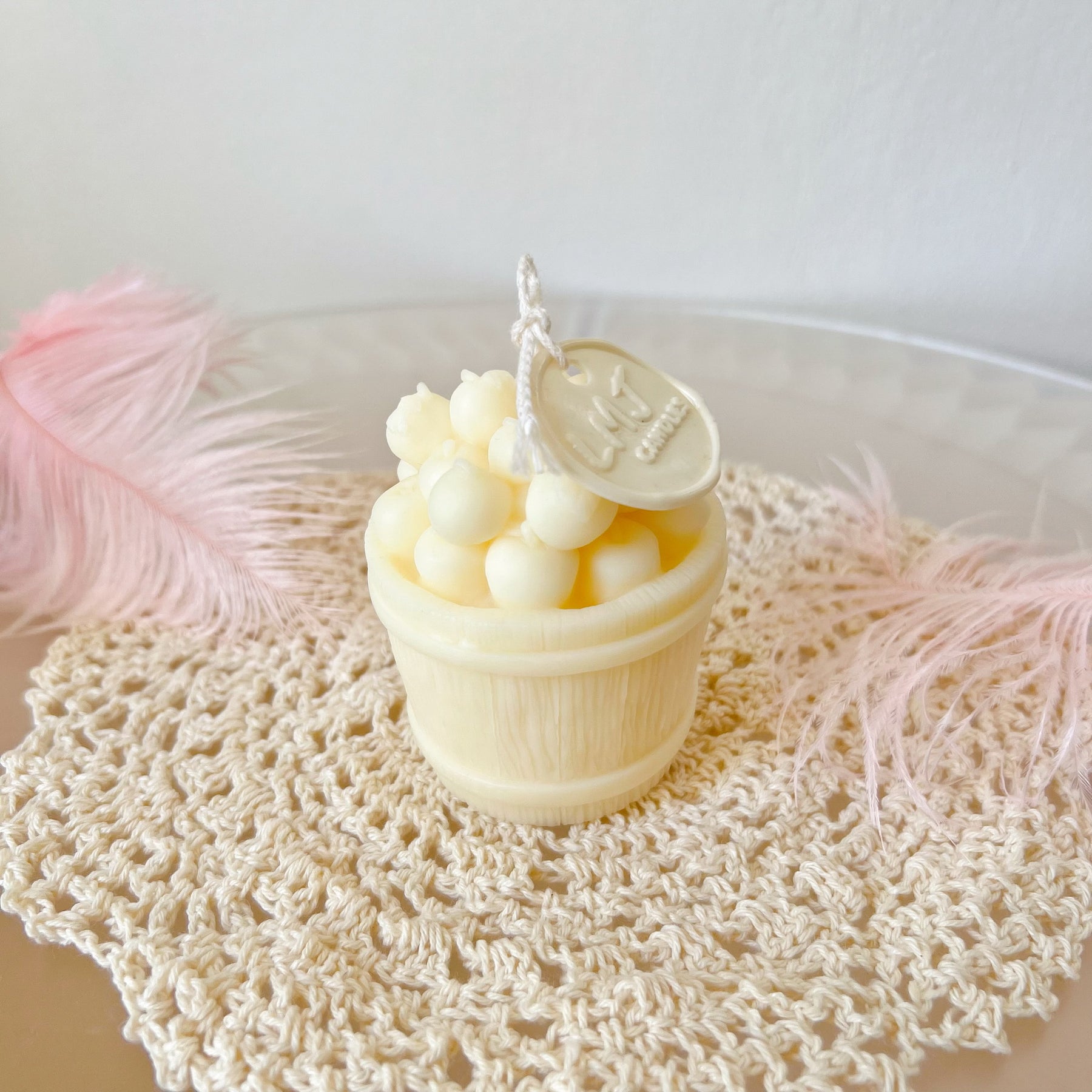 Apple Basket Scented Soy Candle, Fruit Candle - LMJ Candles