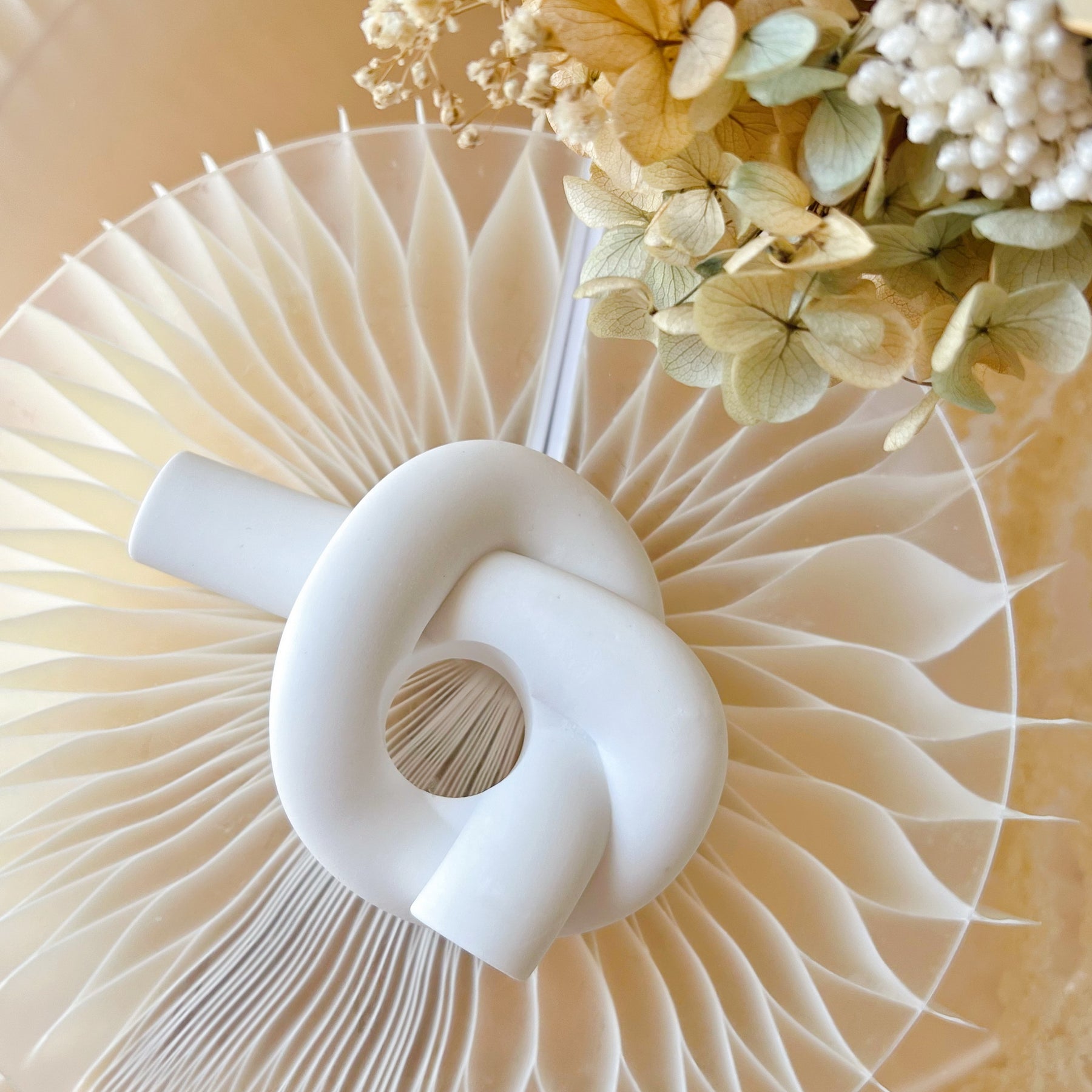 Handcrafted Knot Taper Candle Holder | LMJ Candles
