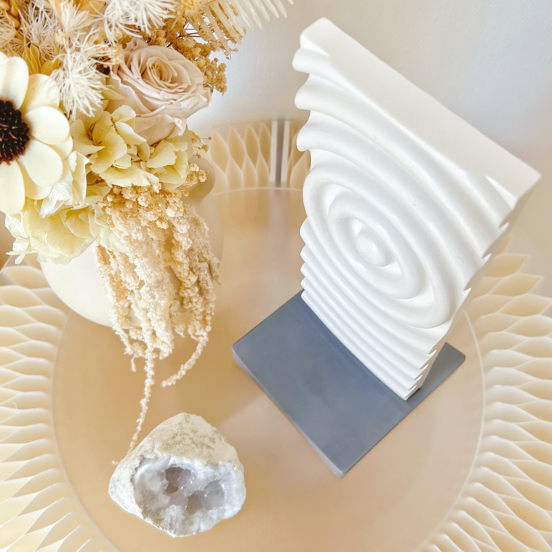 Handmade Modern Wave Home Décor - LMJ Candles