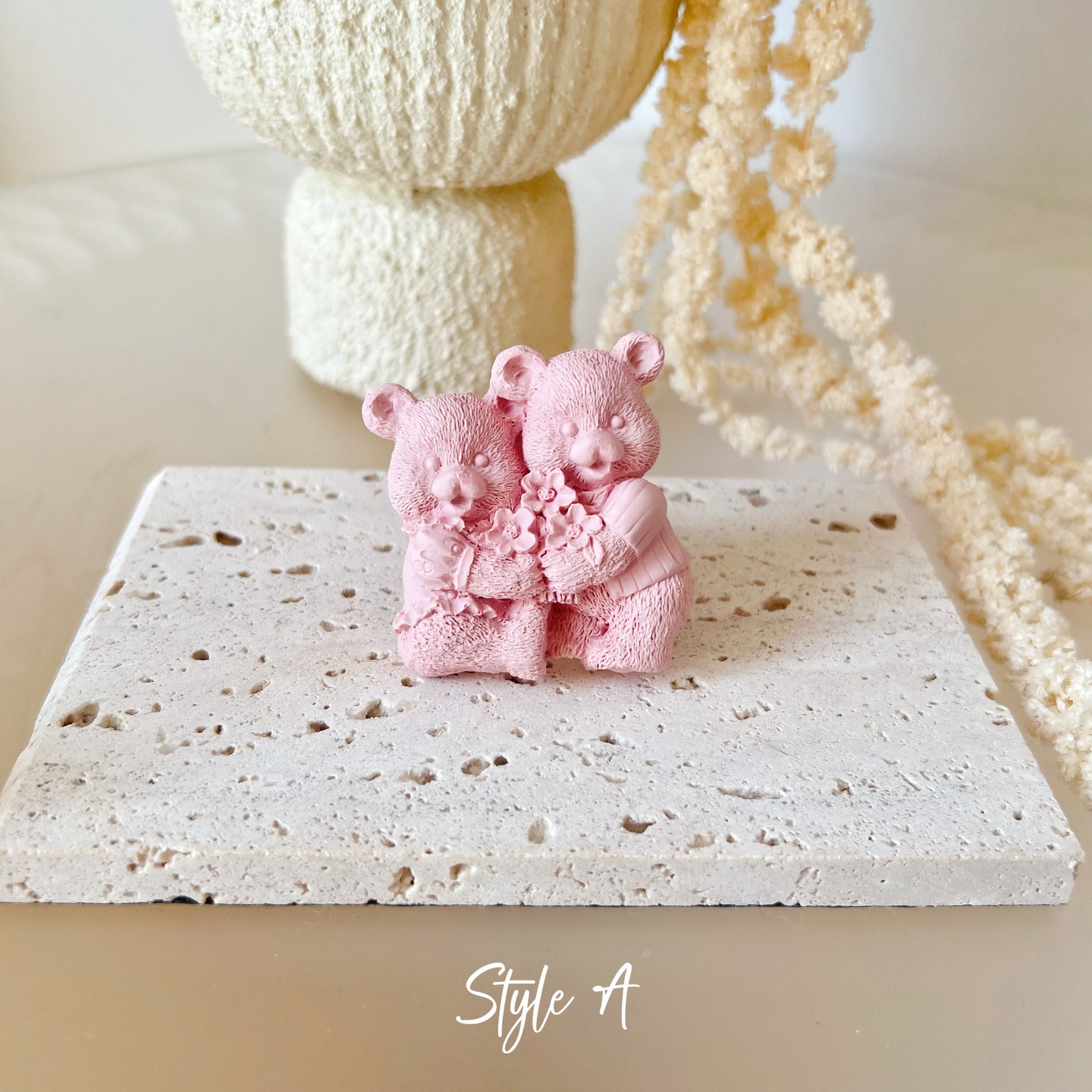 Teddy Bear Family Car Air Freshener - Car Vent Clip | LMJ Candles