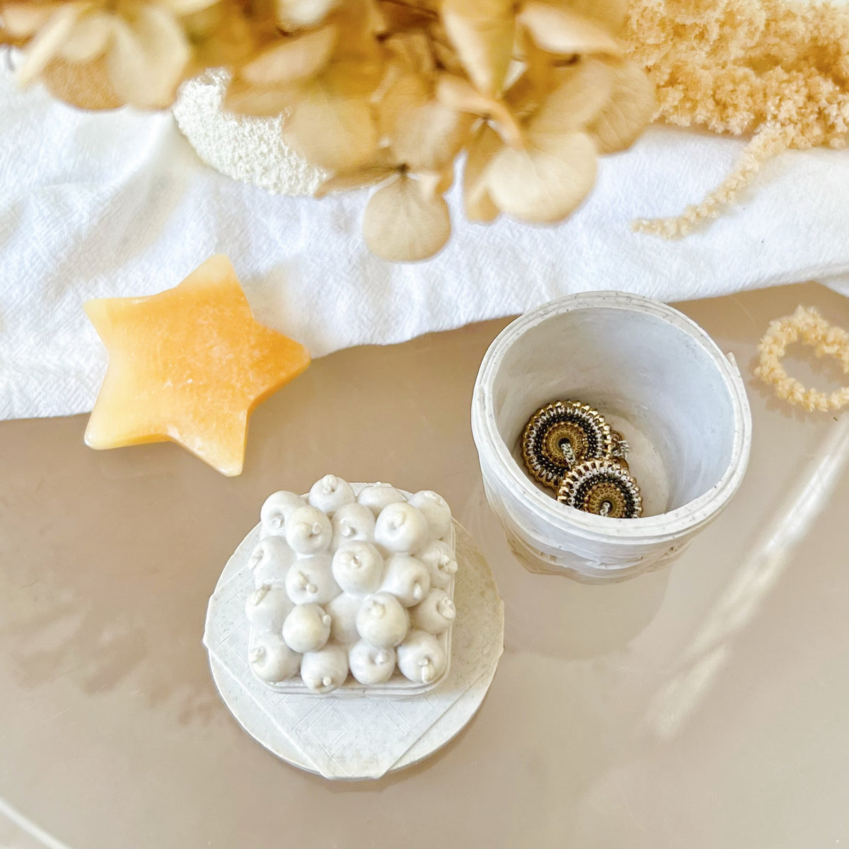 Handcrafted Apple Basket Trinket Box - LMJ Candles