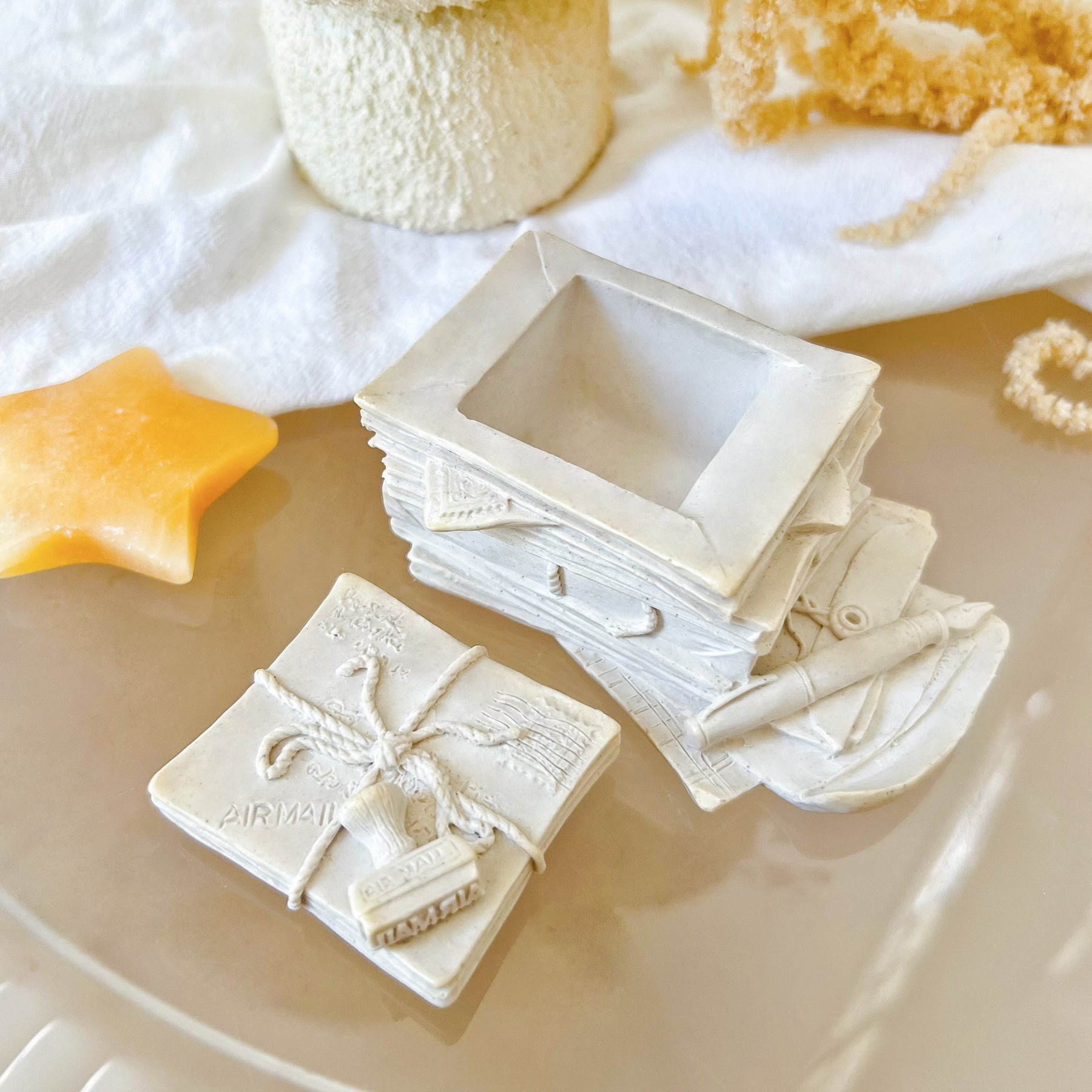 Handcrafted Envelope Shaped Trinket Box - LMJ Candles