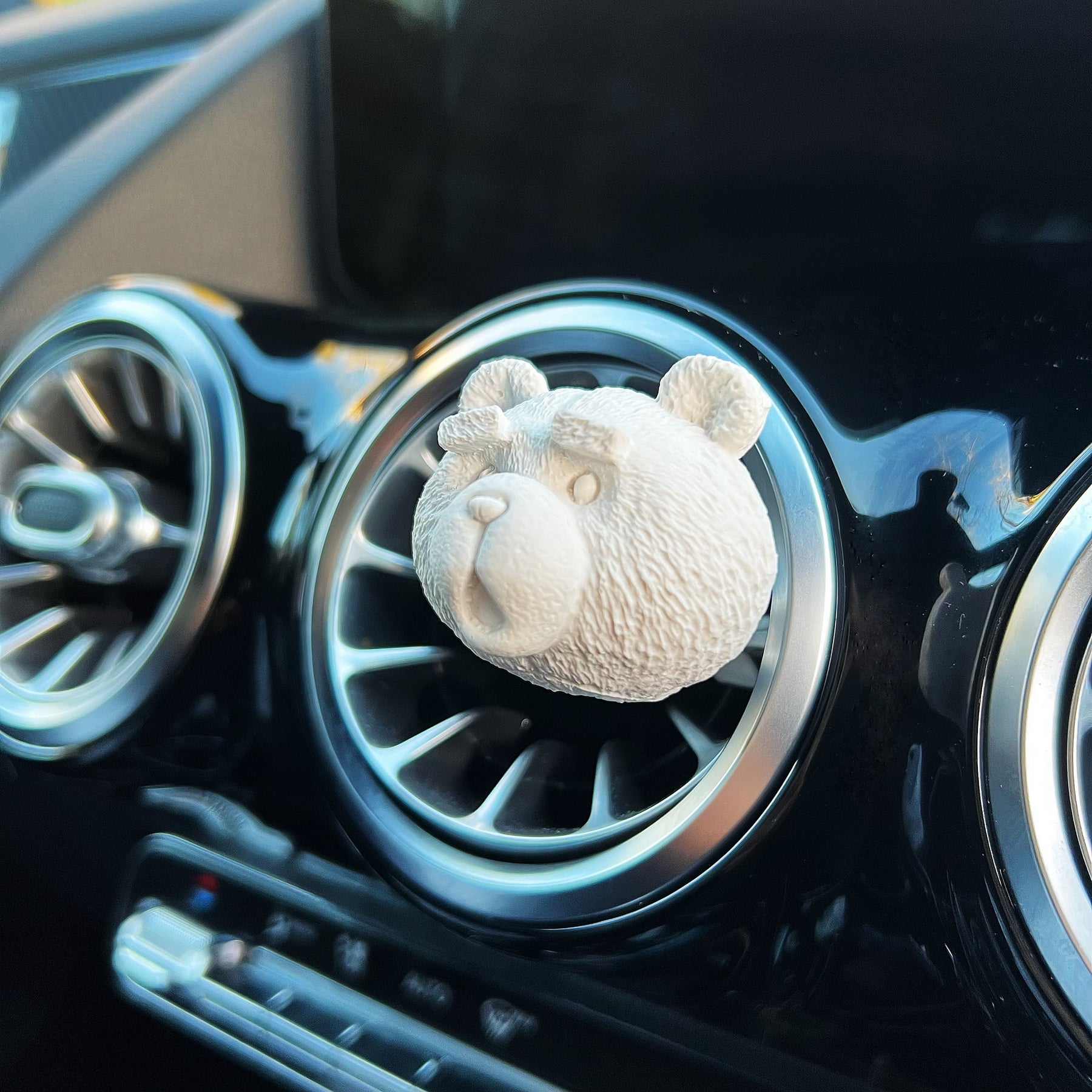 Funny Teddy Bear Handmade Car Air Fresheners, Car Vent Clips | LMJ Candles