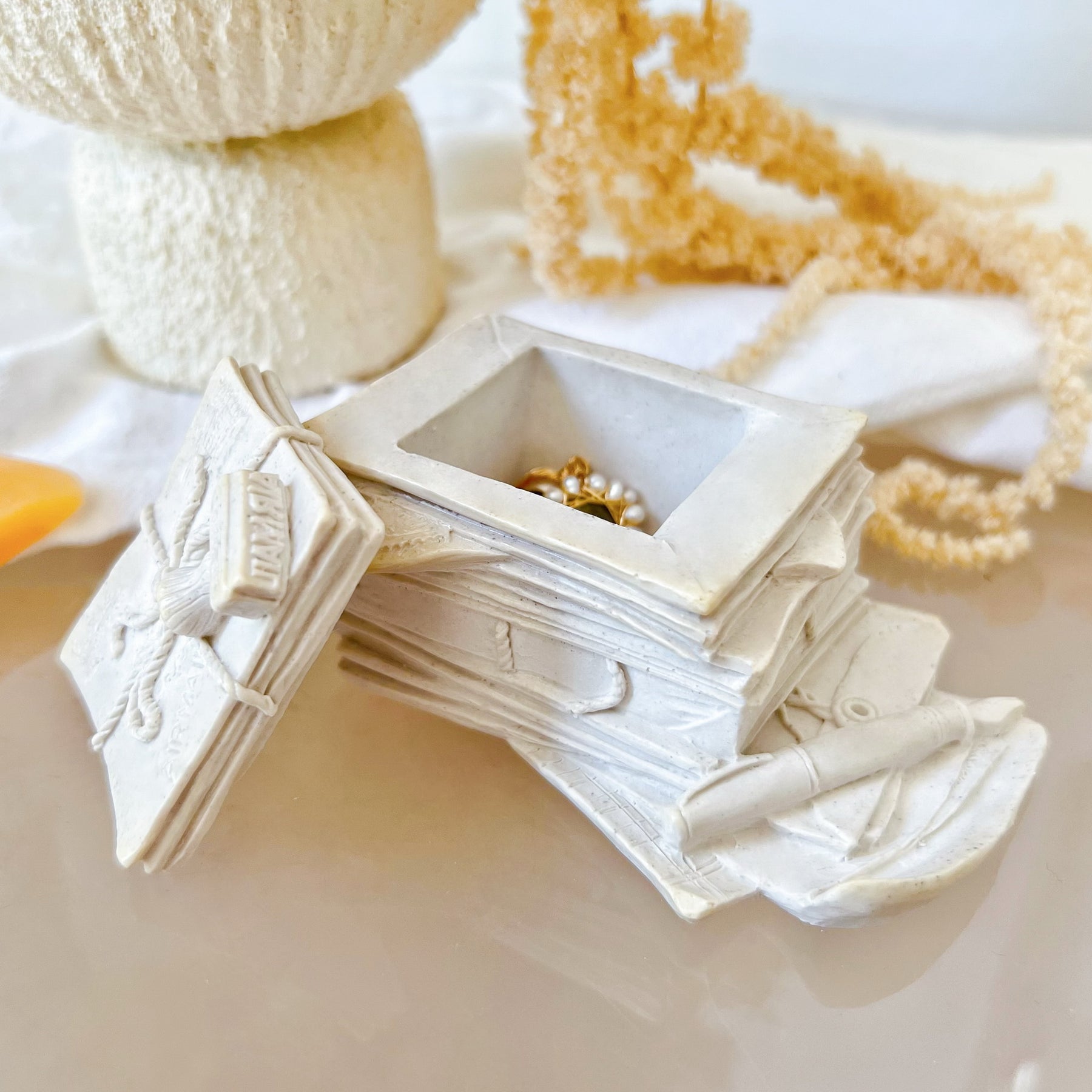 Handcrafted Envelope Shaped Trinket Box - LMJ Candles