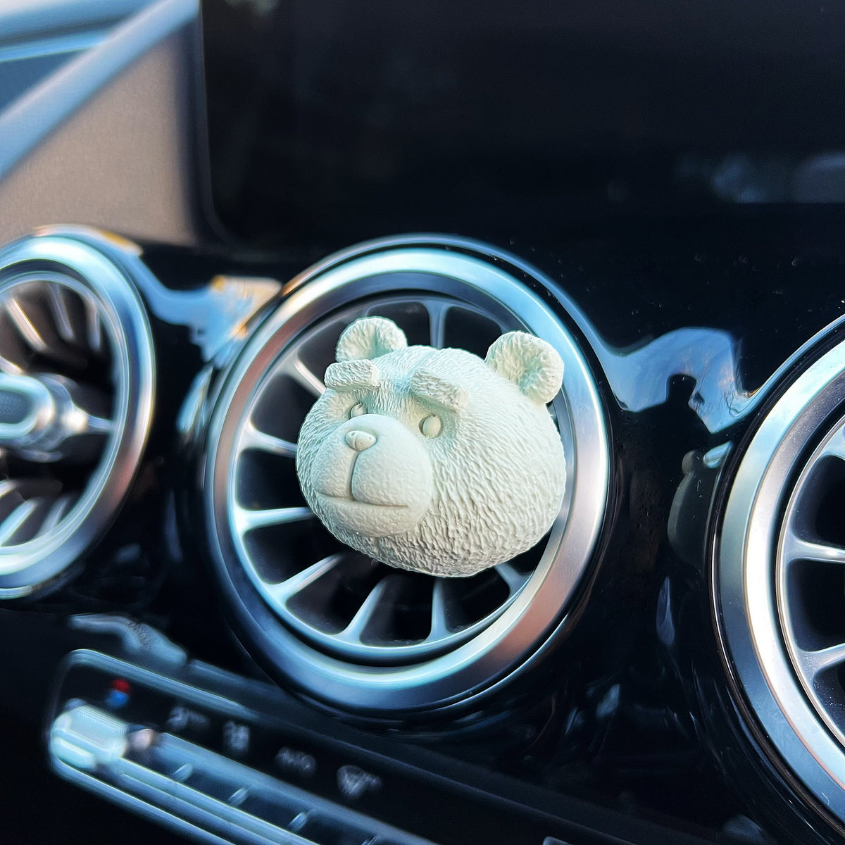 Funny Teddy Bear Handmade Car Air Fresheners, Car Vent Clips | LMJ Candles