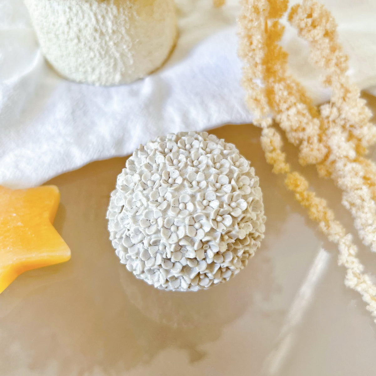 Handcrafted Cute Flower Trinket Box - LMJ Candles