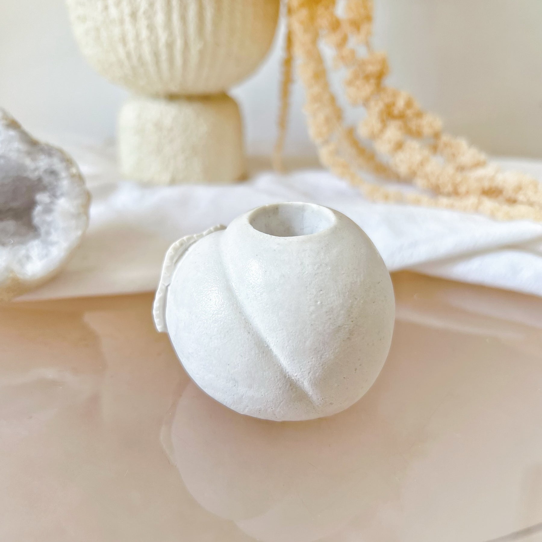 Handcrafted Apple Shaped Toothpick Holder - LMJ Candles