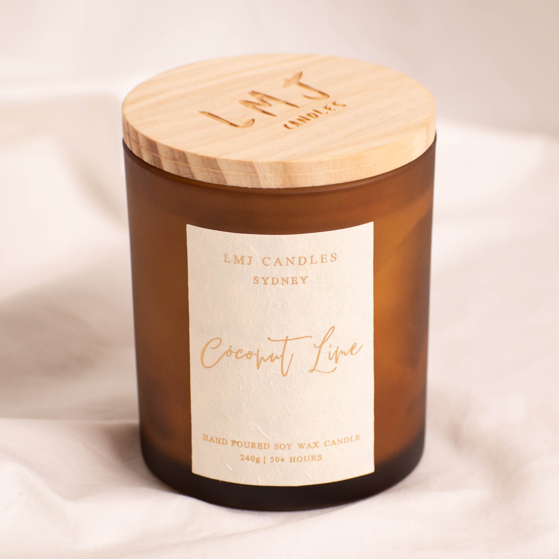 Coconut Lime Natural Soy Candle | LMJ Candles