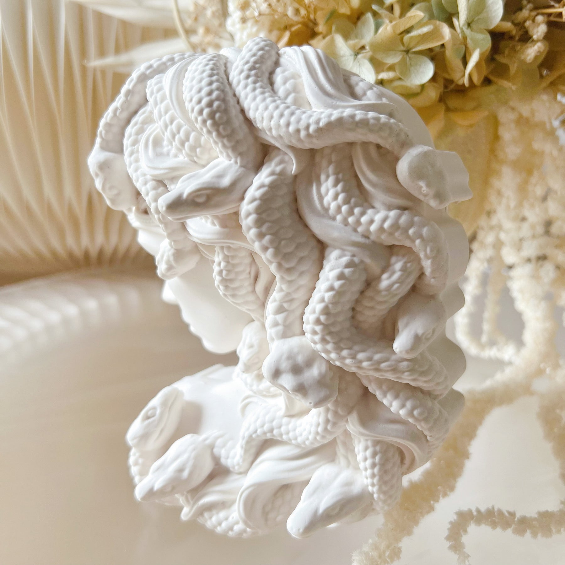 Modern Medusa Bust Home Décor | LMJ Candles