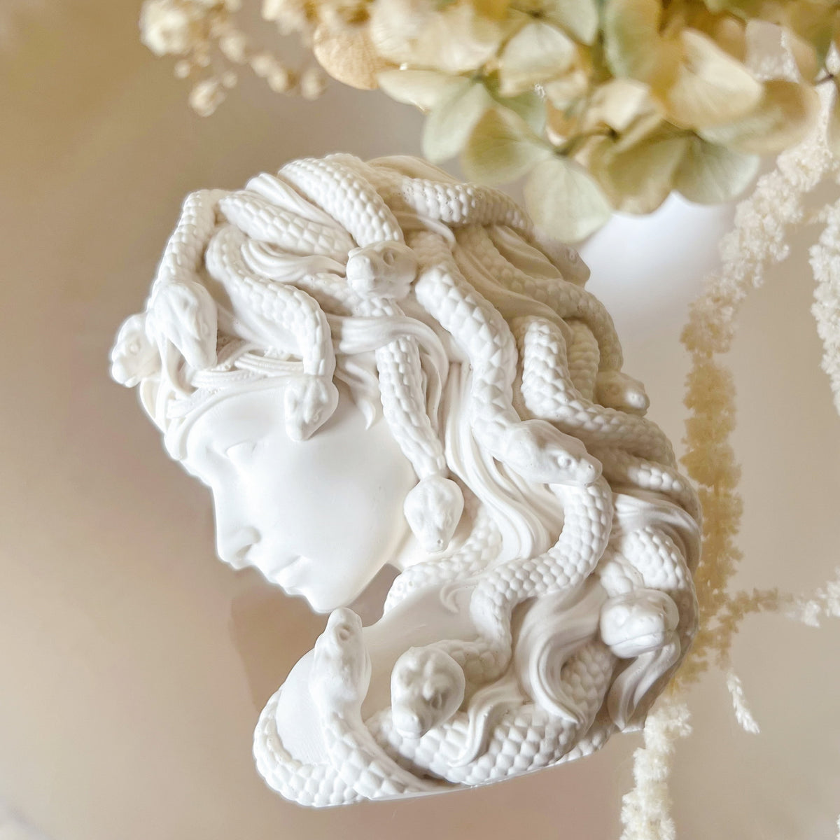 Modern Medusa Bust Home Décor | LMJ Candles