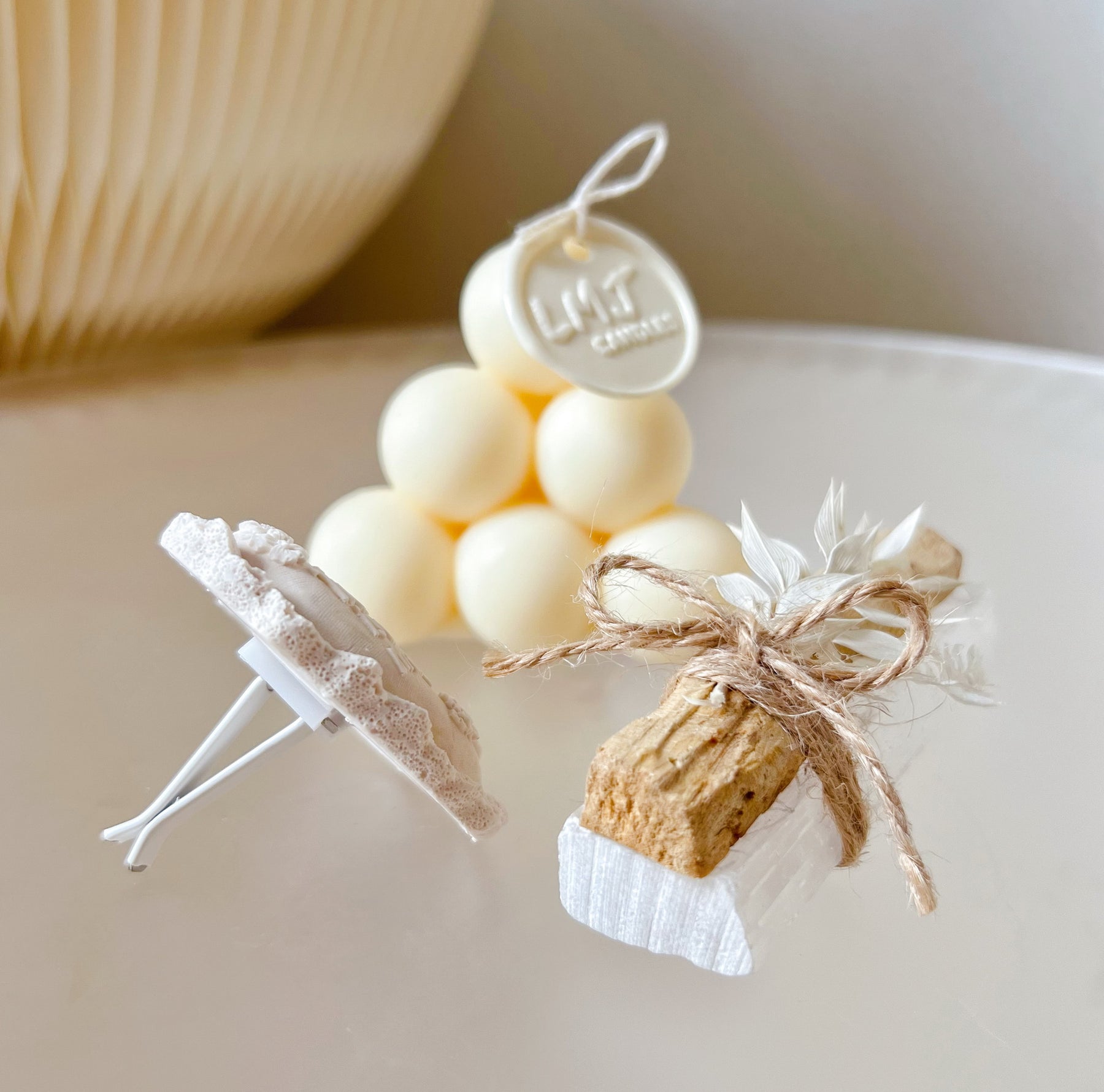 True Friend Heart Shaped Air Freshener - Car Vent Clip | LMJ Candles
